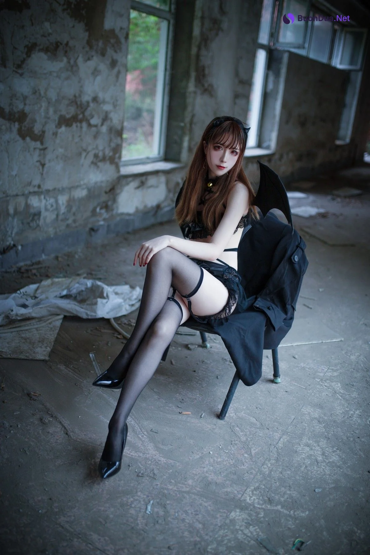 Cosplay 翎柒菜菜 恶魔 - Photo 4