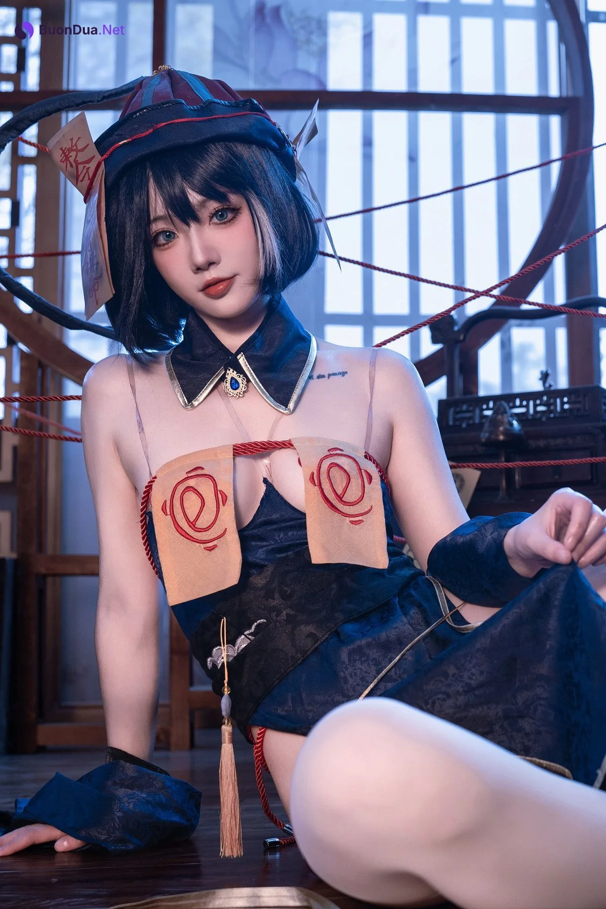 Cosplay 桃良阿宅 华甲小僵尸 - Photo 12