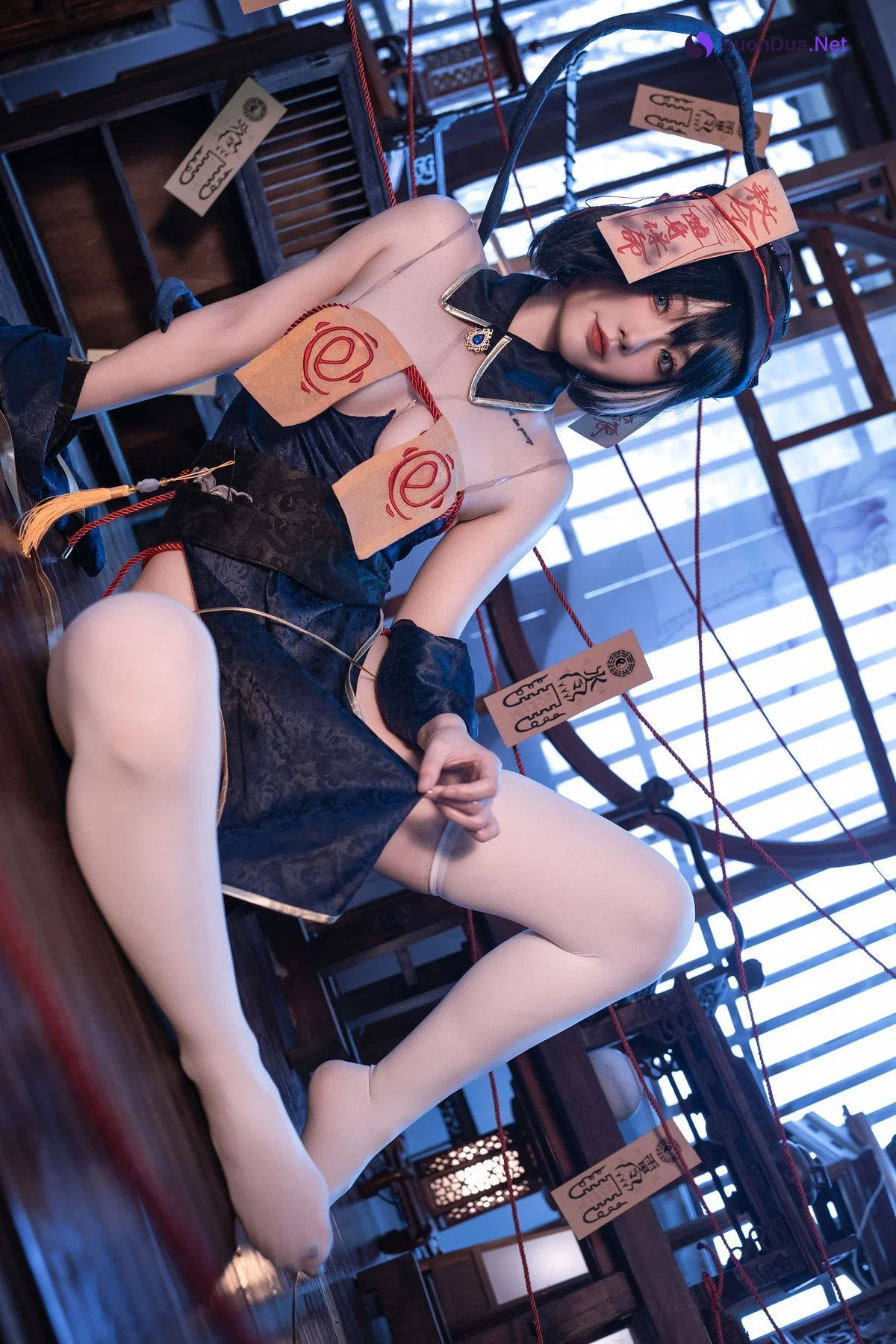 Cosplay 桃良阿宅 华甲小僵尸 - Photo 14