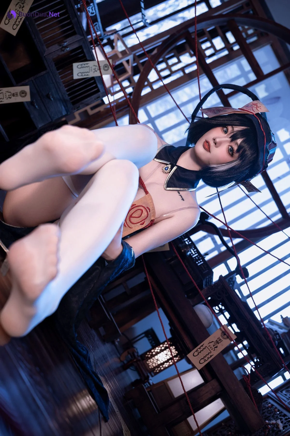 Cosplay 桃良阿宅 华甲小僵尸 - Photo 6