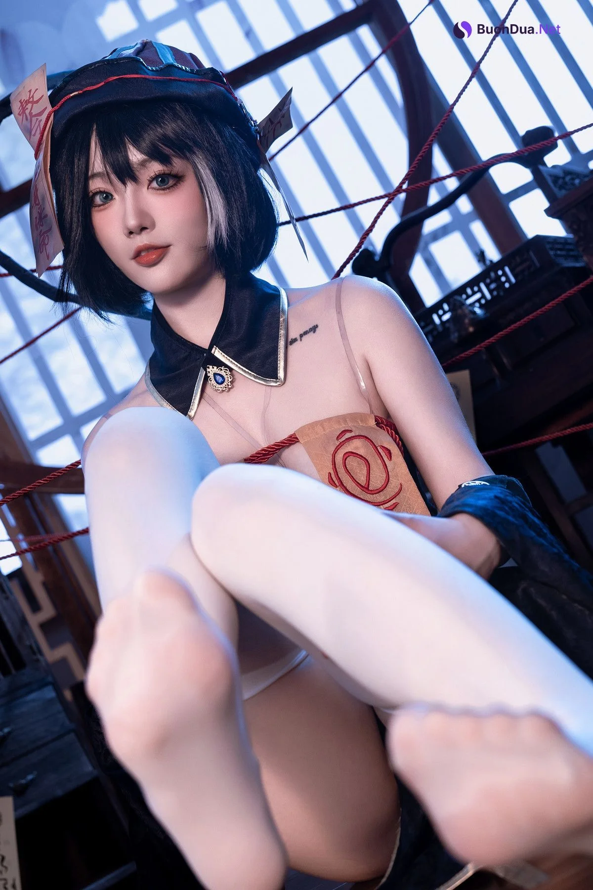 Cosplay 桃良阿宅 华甲小僵尸 - Photo 7