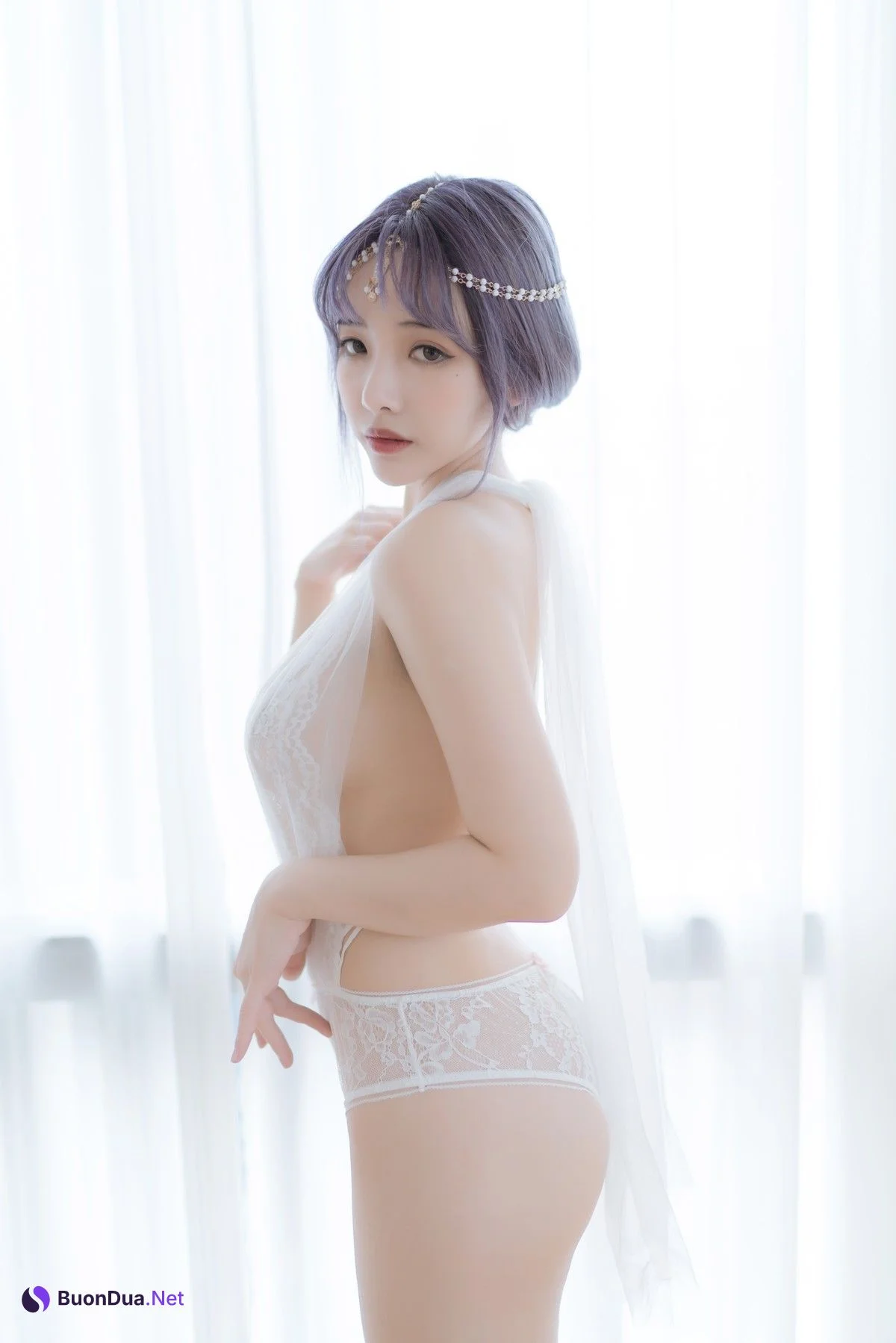 Cosplay 雯妹不讲道理 白色希腊 - Photo 18