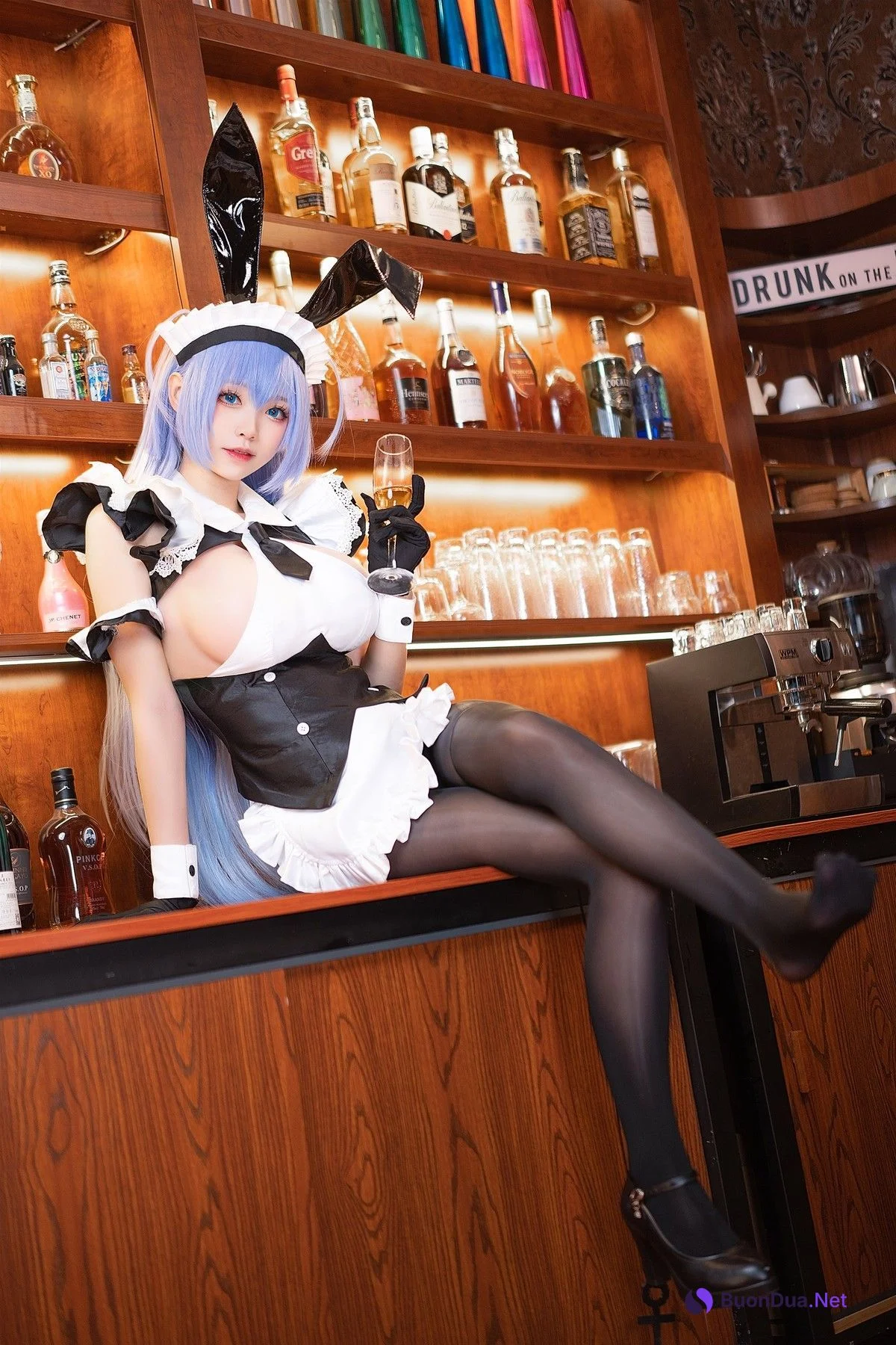 Cosplay 大大卷卷小卷 碧蓝航线 花园酒保 - Photo 18