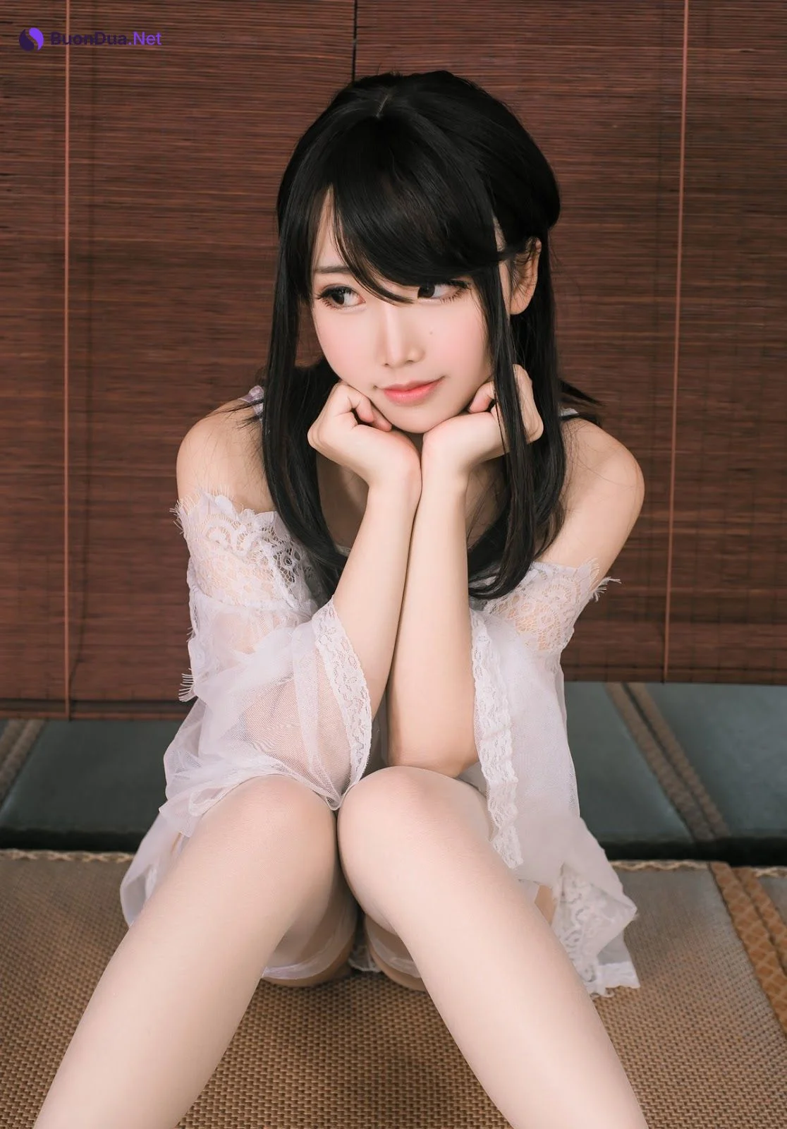 Cosplay 面饼仙儿 足控 铃兰 - Photo 15