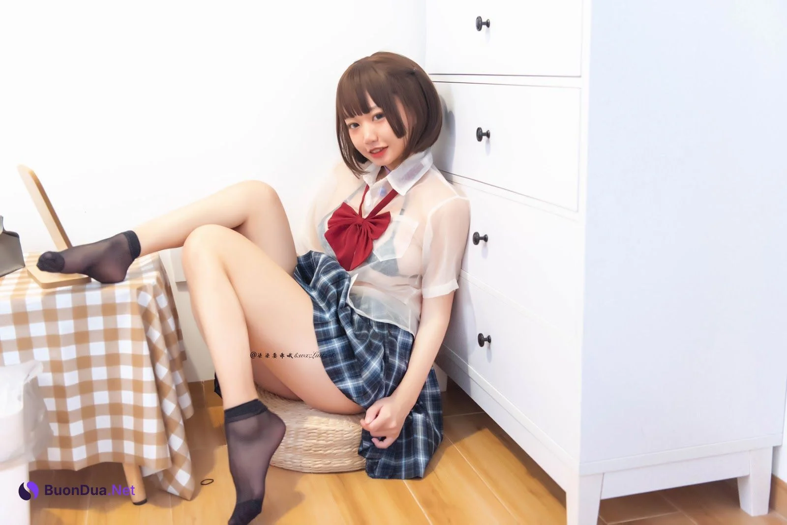 Cosplay 柒柒要乖哦 晚间约会 - Photo 19