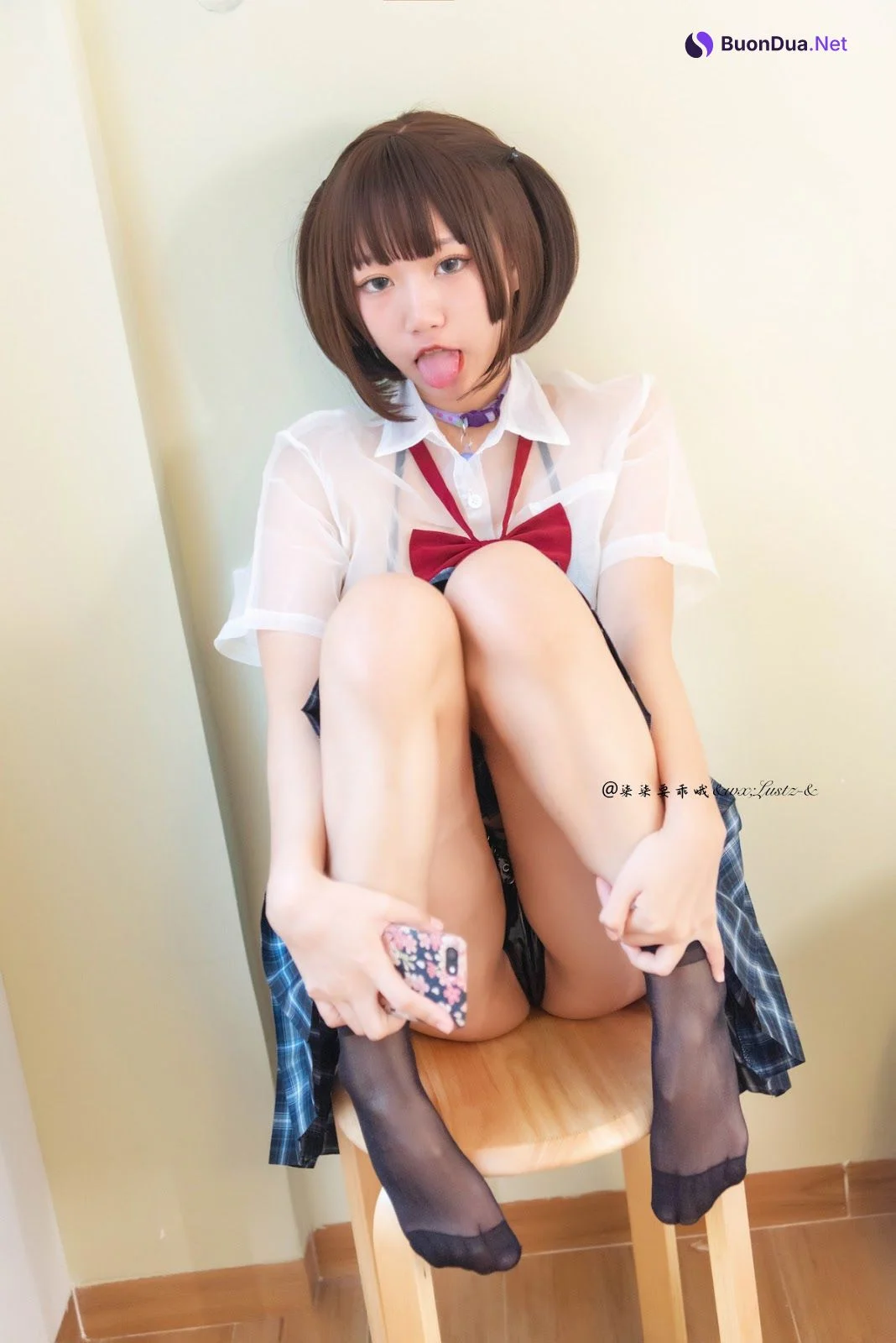 Cosplay 柒柒要乖哦 晚间约会 - Photo 4