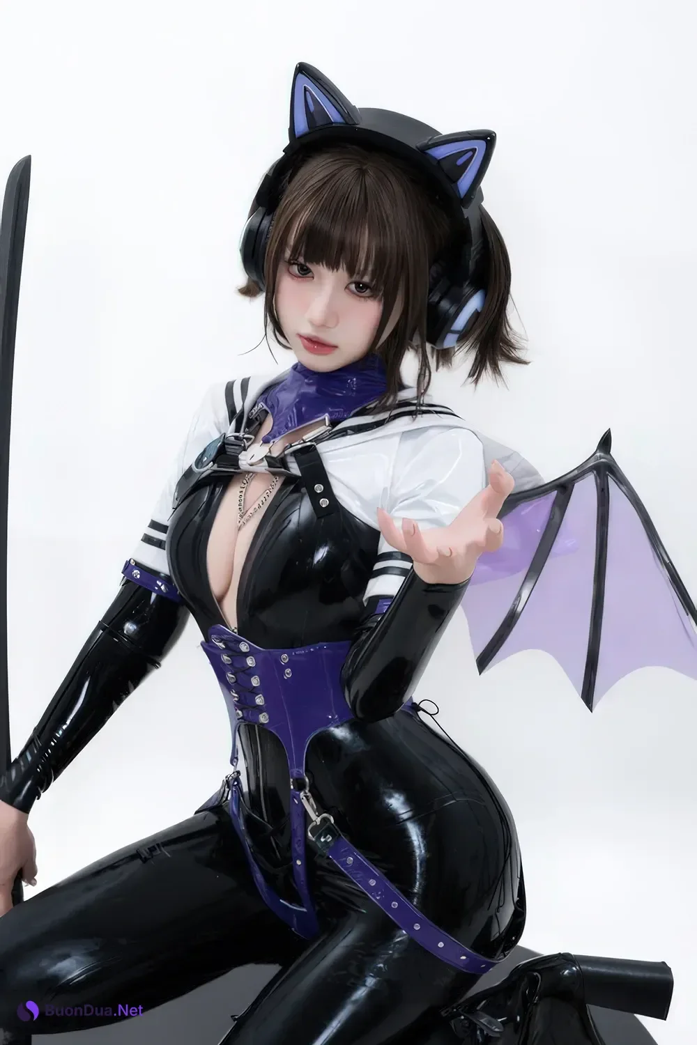 Cosplay 柒柒要乖哦 – 猎狼女 - Photo 10