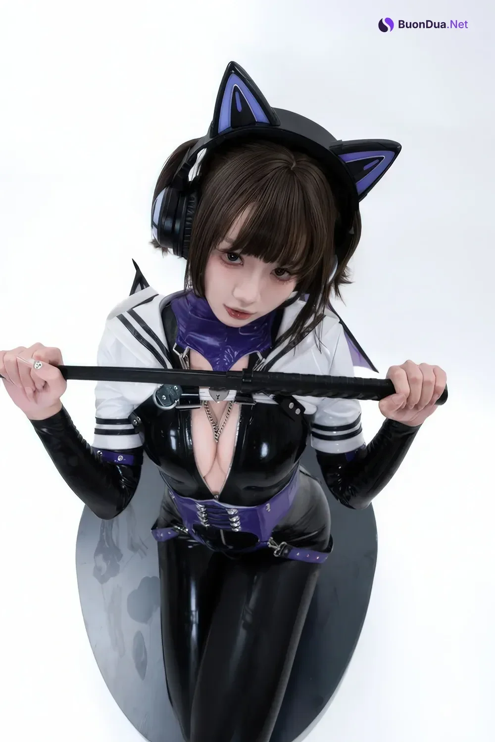 Cosplay 柒柒要乖哦 – 猎狼女 - Photo 15