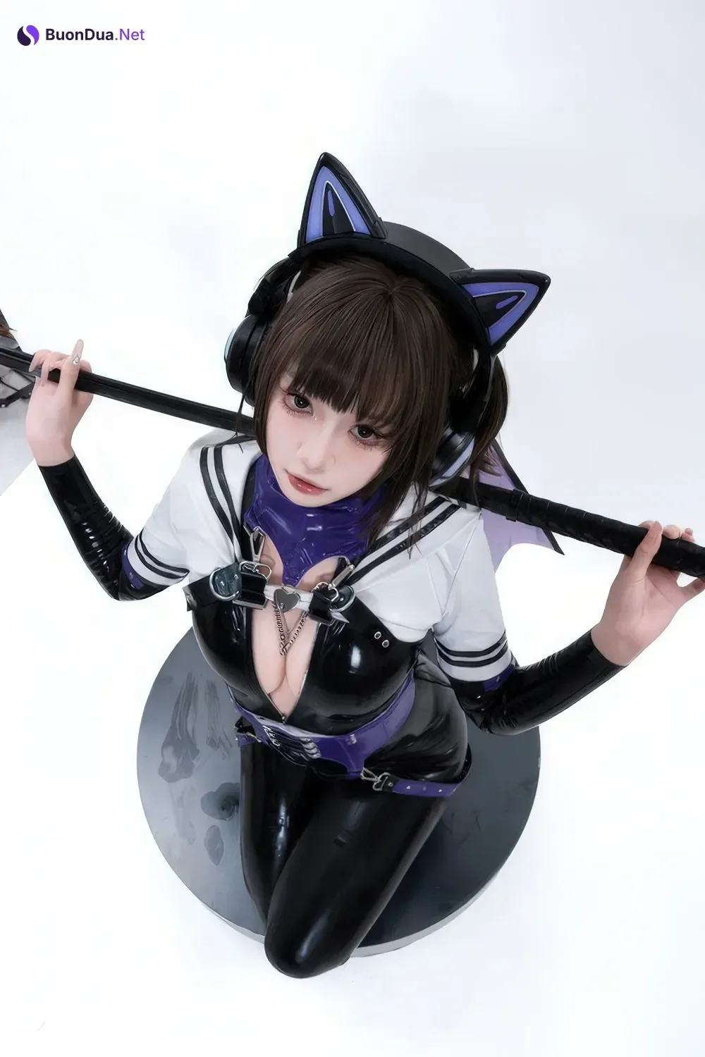 Cosplay 柒柒要乖哦 – 猎狼女 - Photo 16