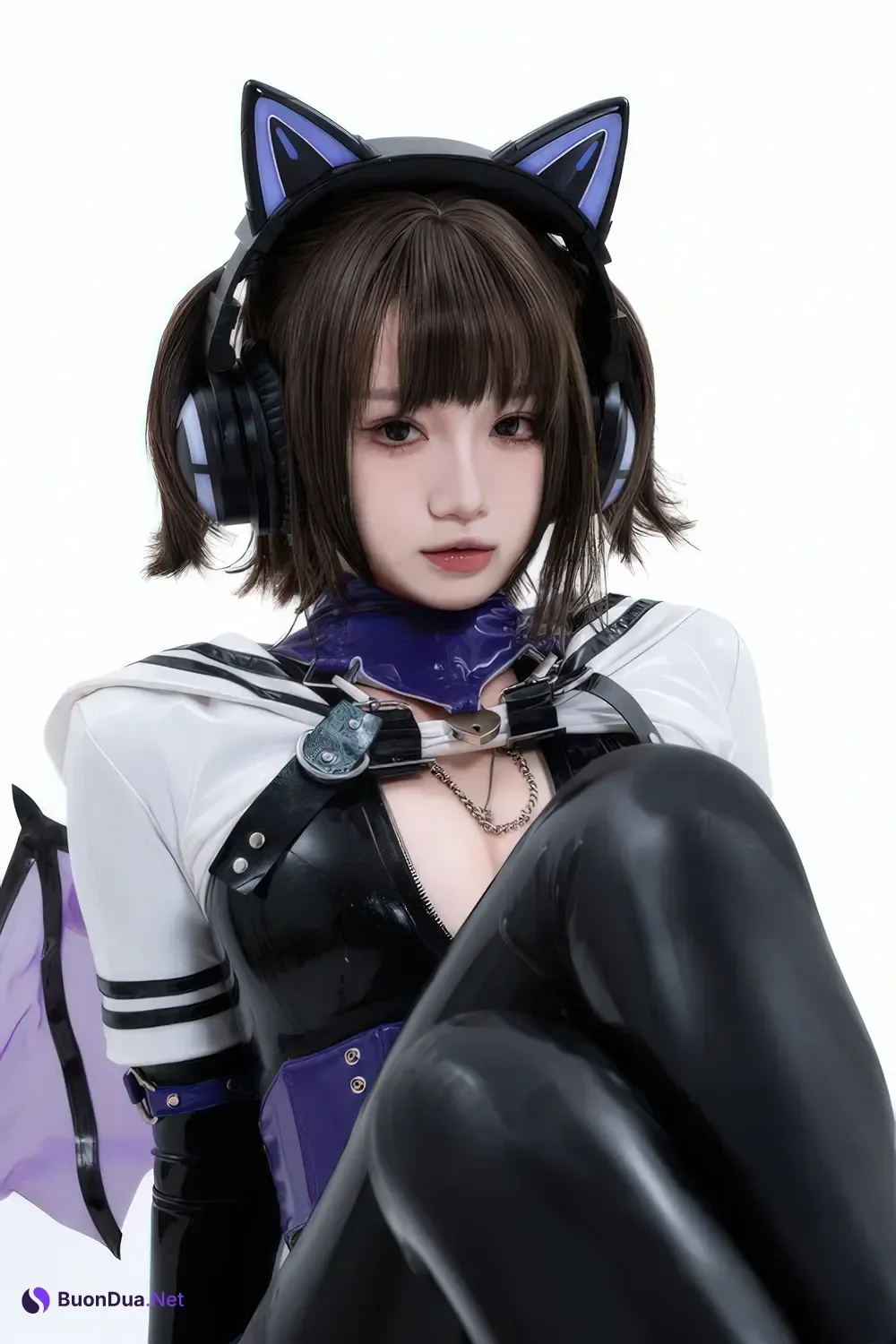 Cosplay 柒柒要乖哦 – 猎狼女 - Photo 17