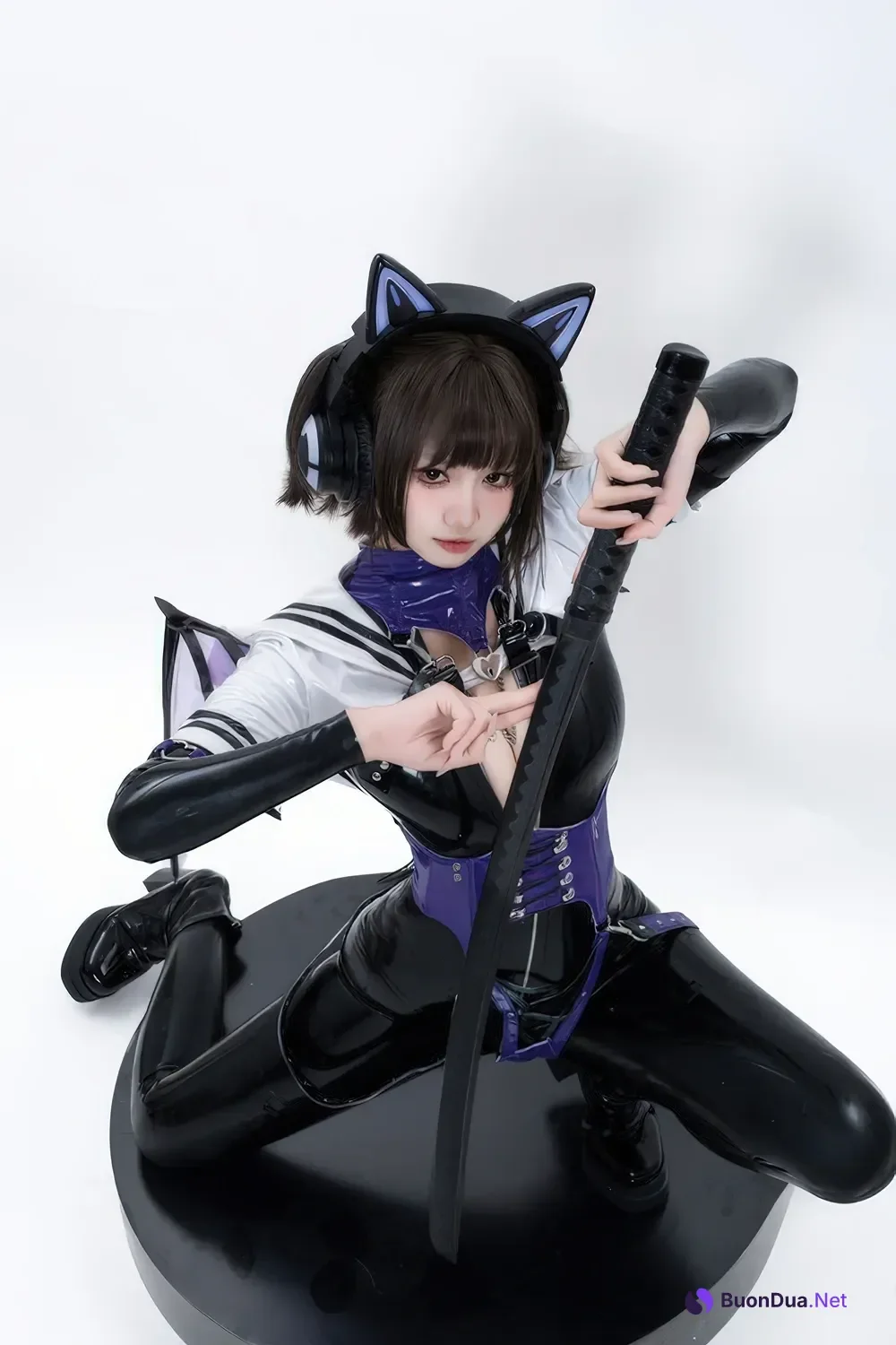 Cosplay 柒柒要乖哦 – 猎狼女 - Photo 4