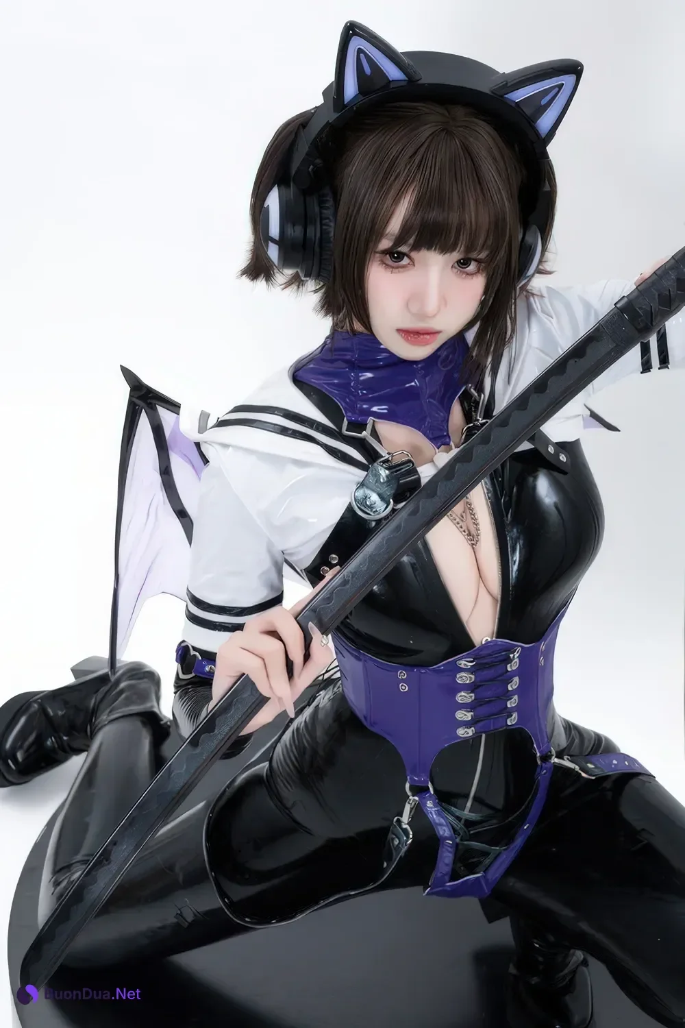 Cosplay 柒柒要乖哦 – 猎狼女 - Photo 5