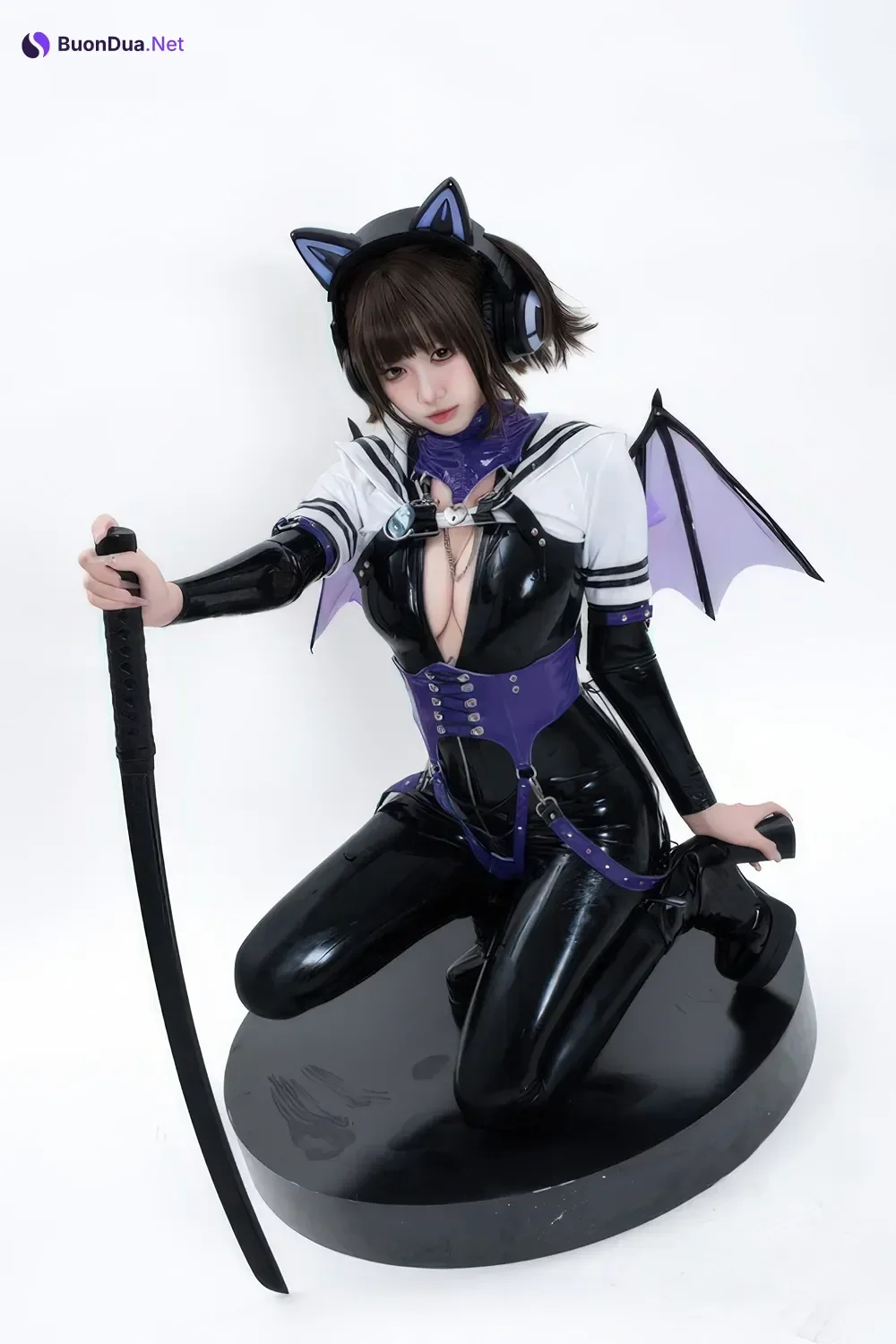 Cosplay 柒柒要乖哦 – 猎狼女 - Photo 8