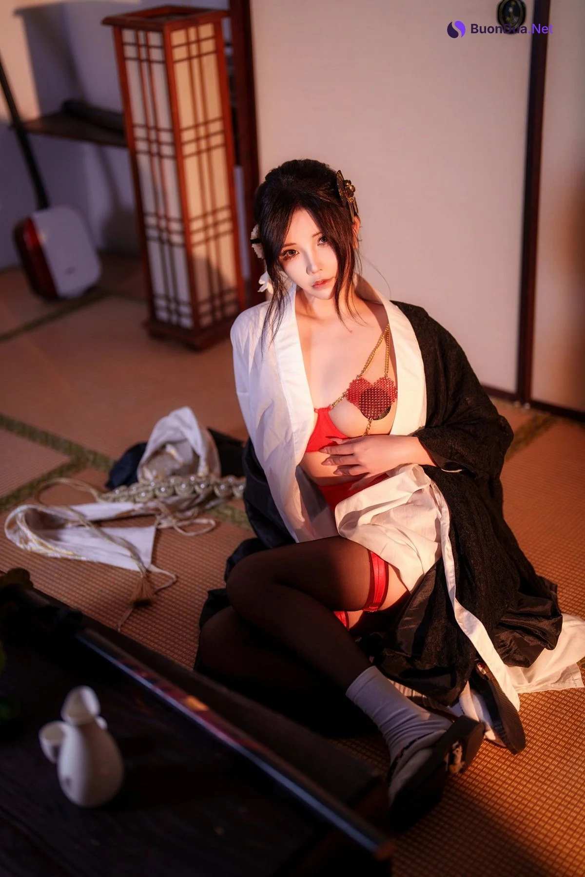 Cosplay 抱走莫子aa 未亡人太太 - Photo 13