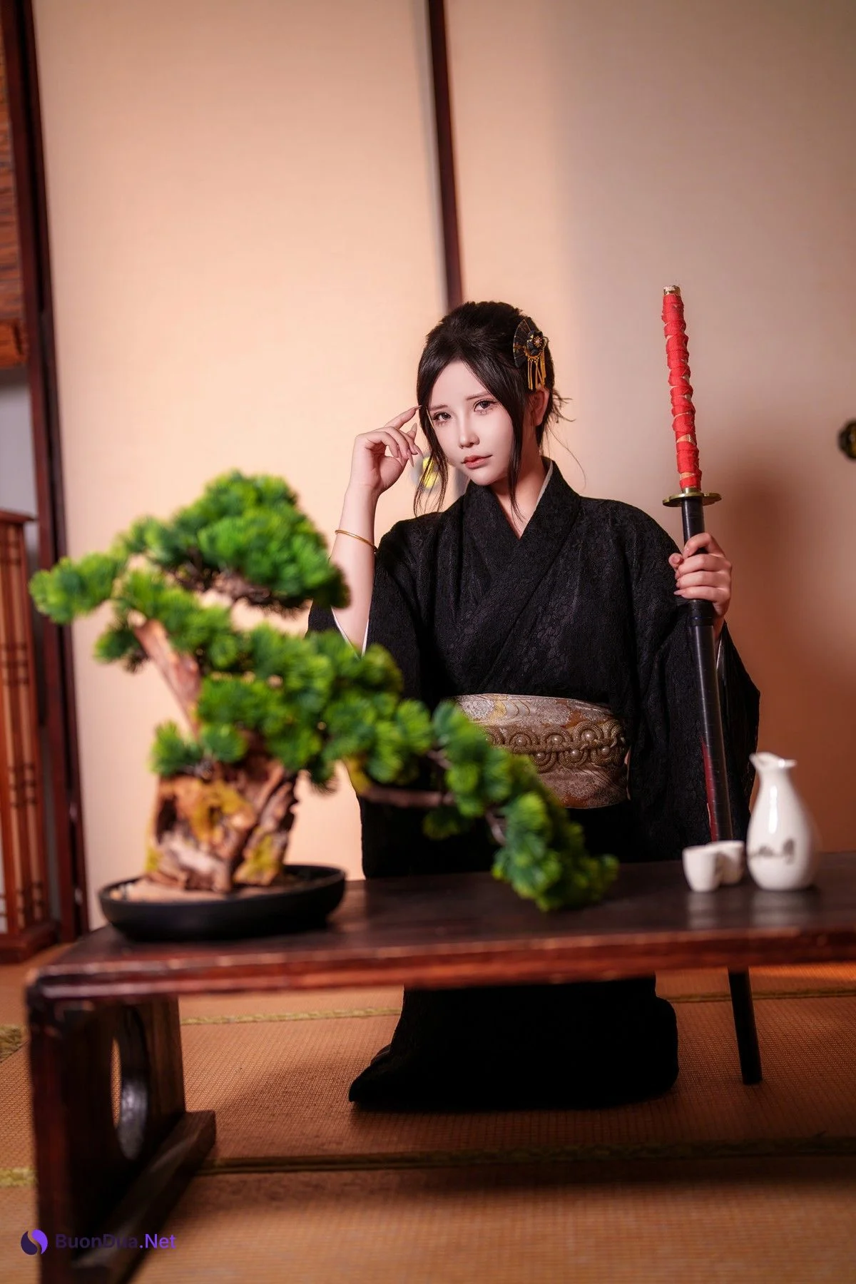 Cosplay 抱走莫子aa 未亡人太太 - Photo 8