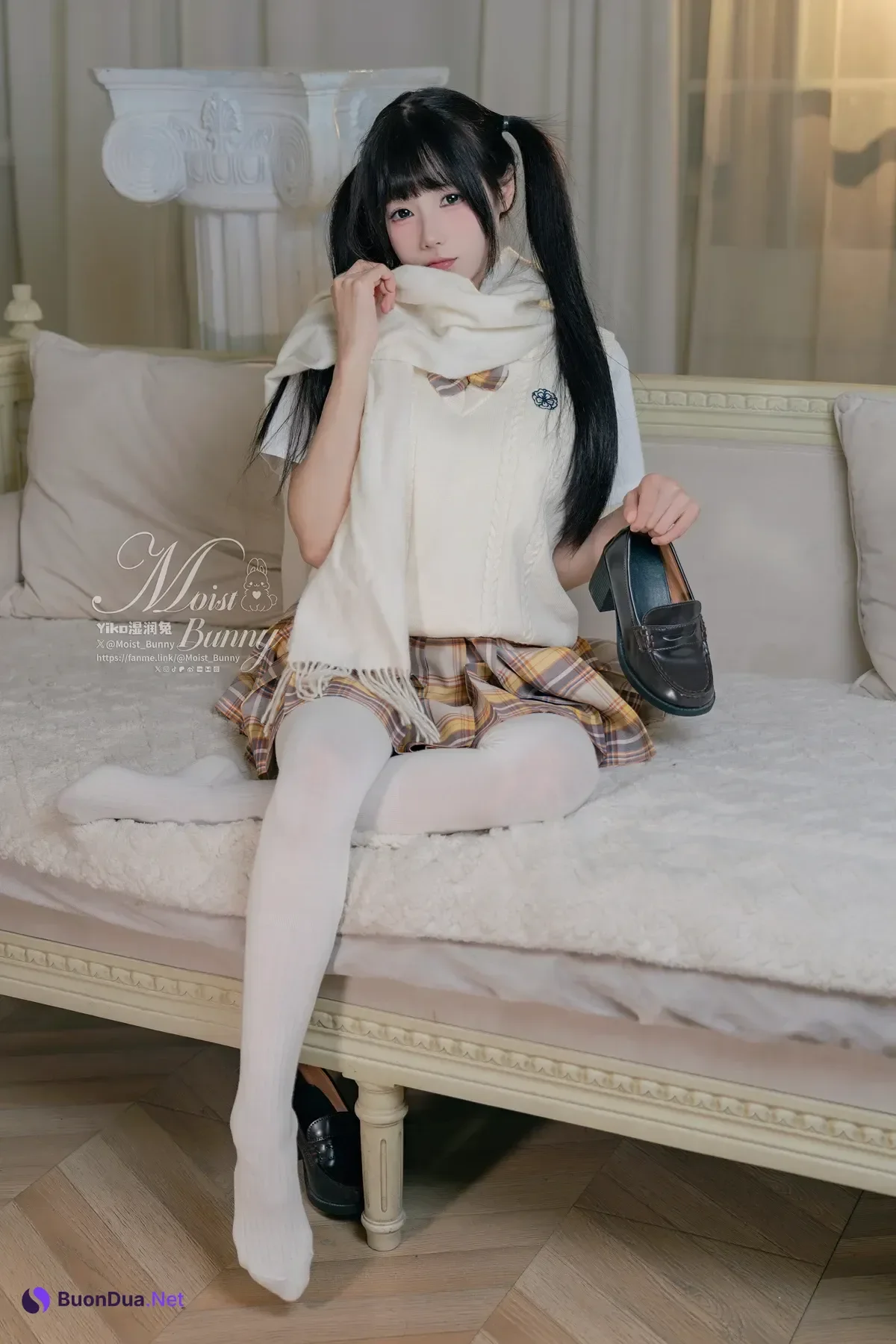 Cosplay 黏黏团子兔 – 冬の邂逅 小舞蹈 - Photo 11