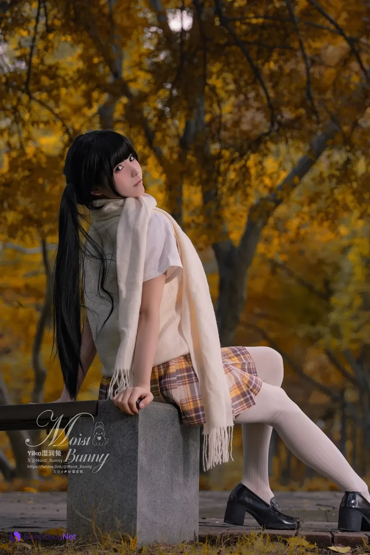 Cosplay 黏黏团子兔 – 冬の邂逅 小舞蹈 - Photo 5