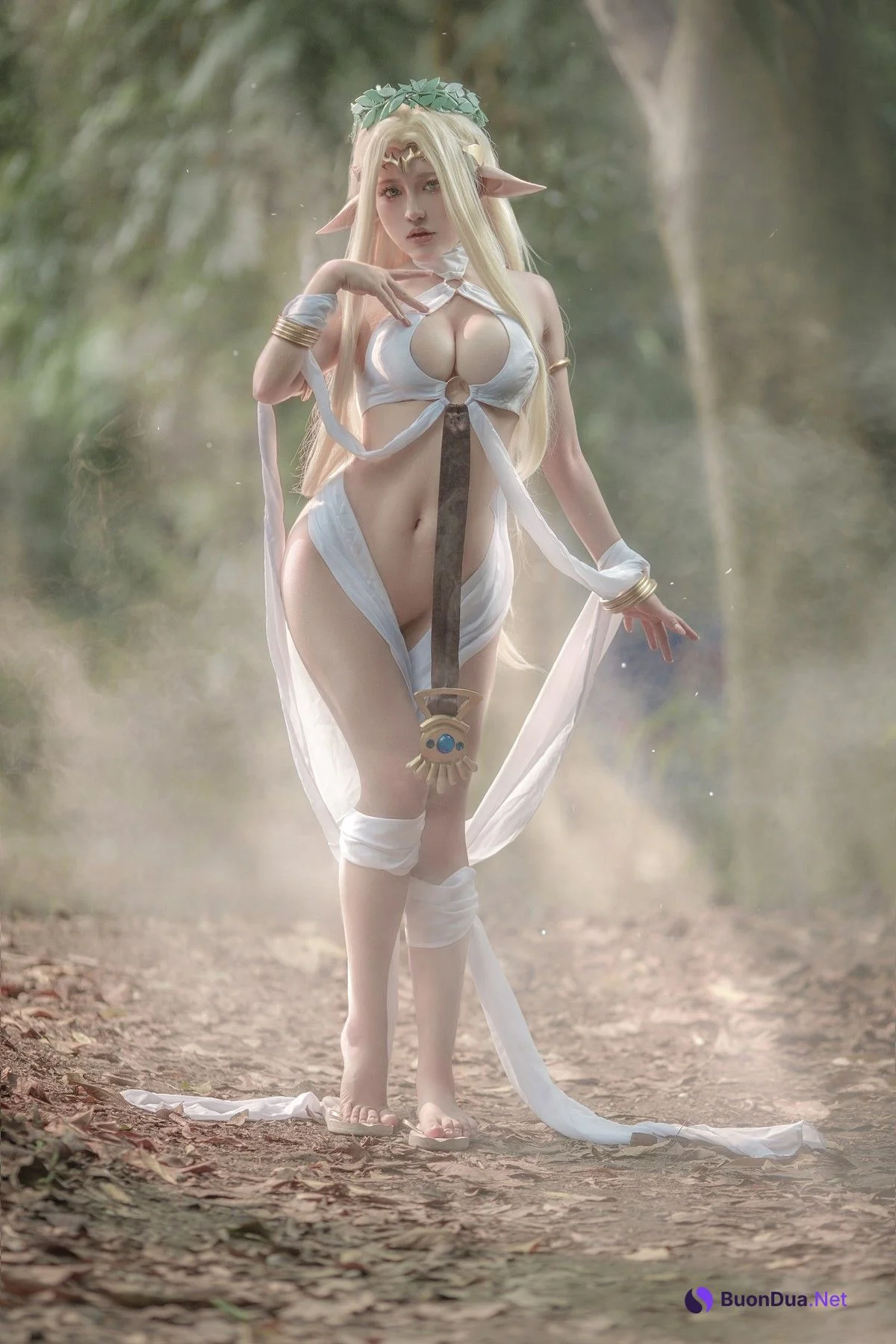 Cosplay 一笑芳香沁 黑兽白精灵 - Photo 10