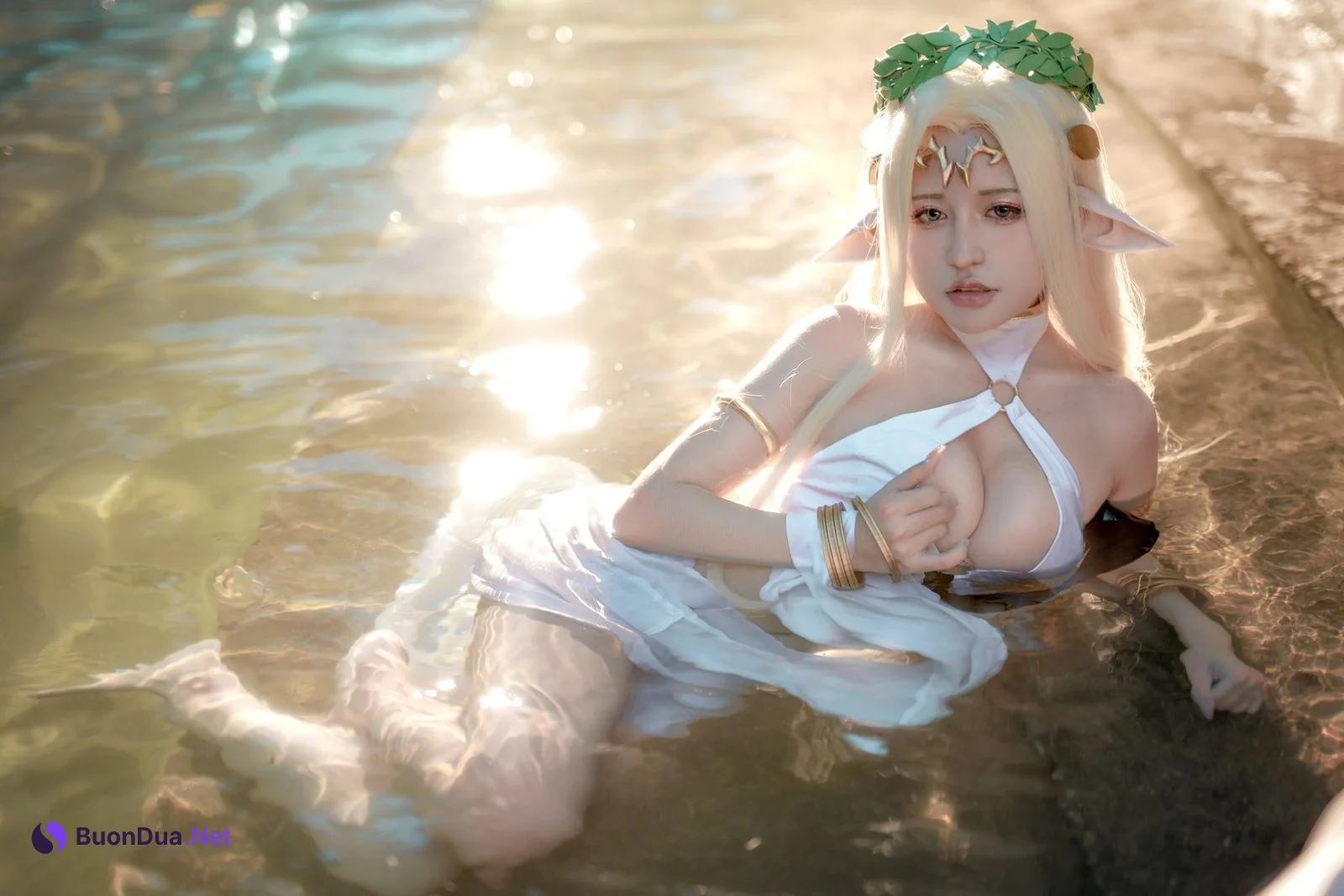 Cosplay 一笑芳香沁 黑兽白精灵 - Photo 19
