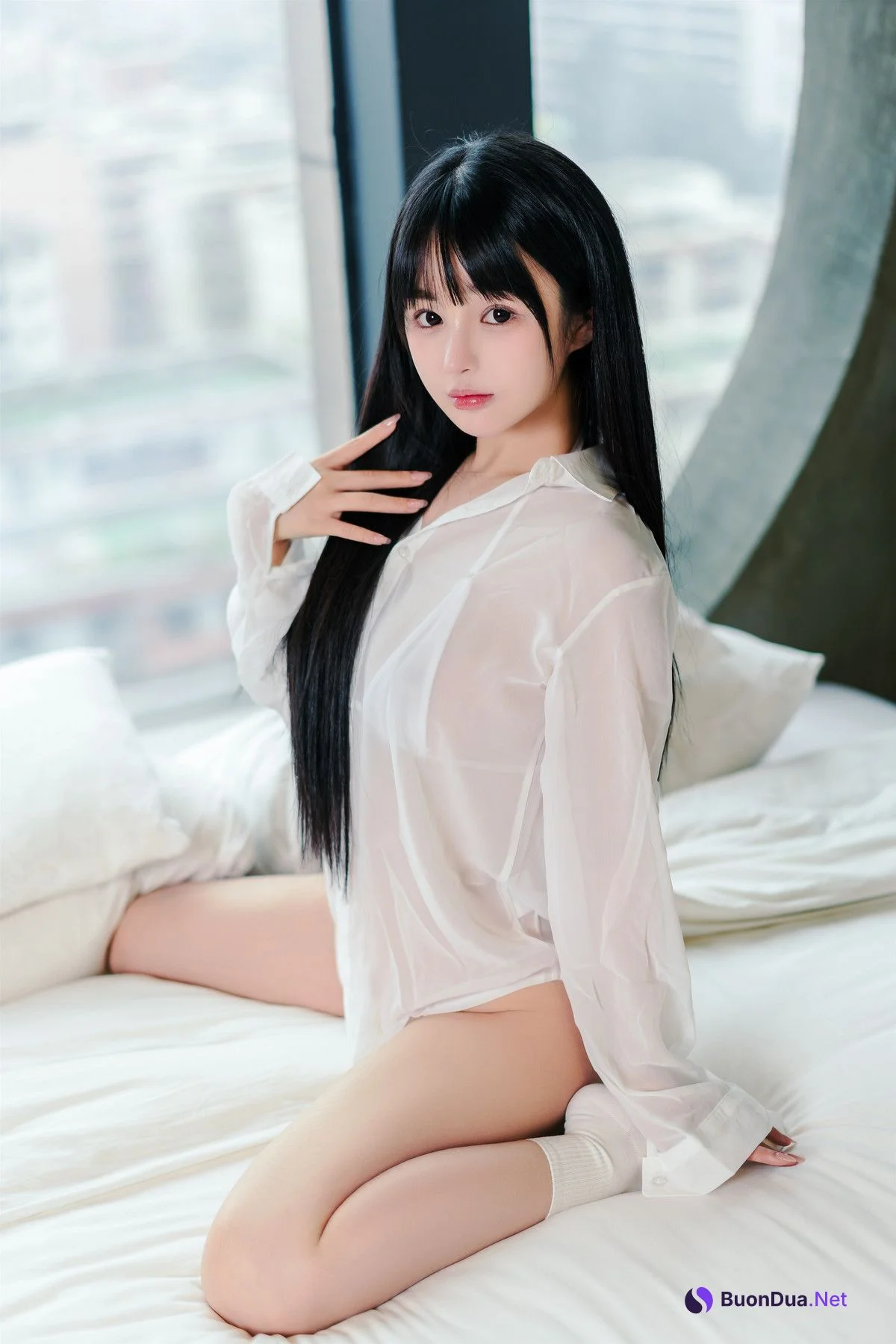 Cosplay 桜井宁宁 男友衬衫 - Photo 5