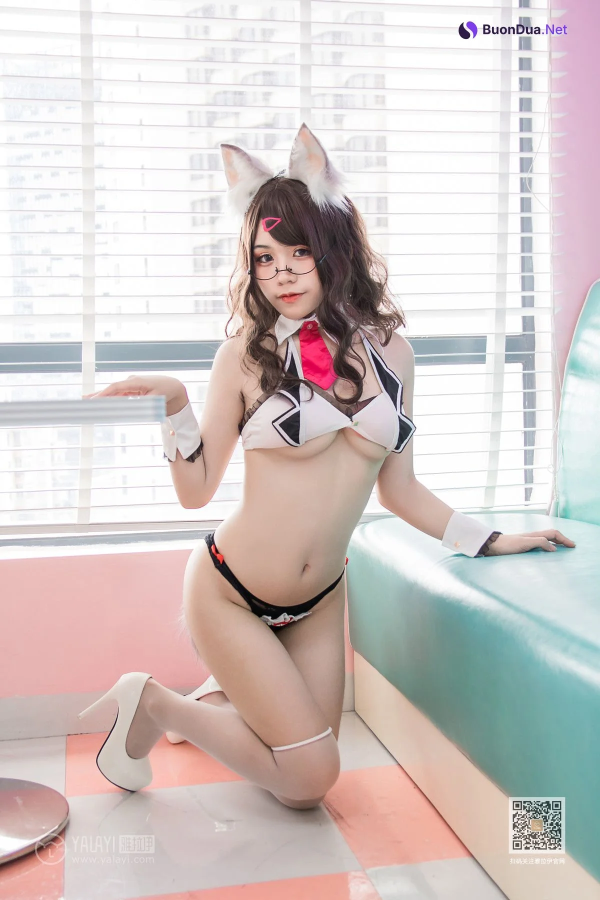 Cosplay 一笑芳香沁 狐耳内衣 - Photo 8