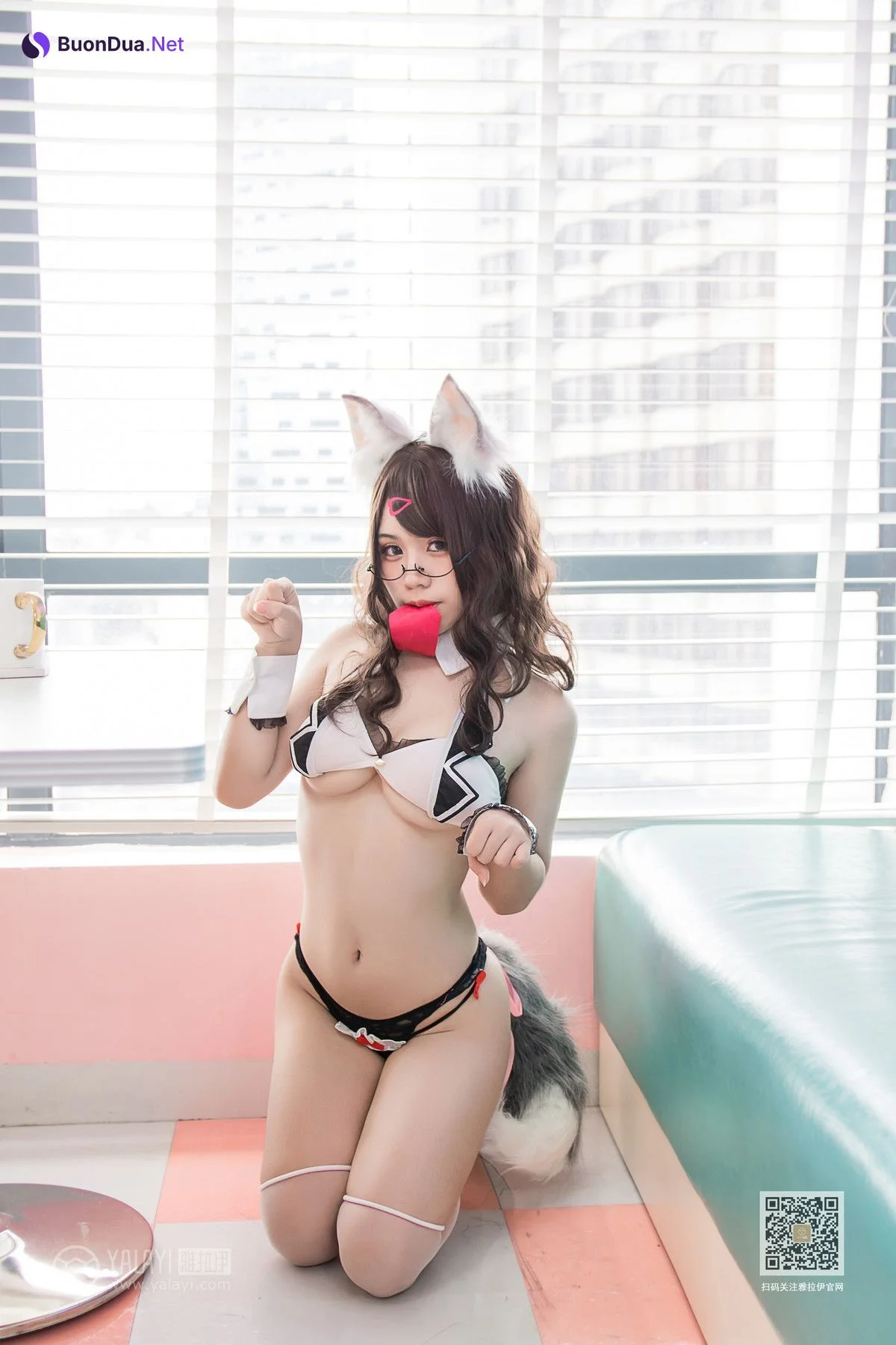 Cosplay 一笑芳香沁 狐耳内衣 - Photo 9