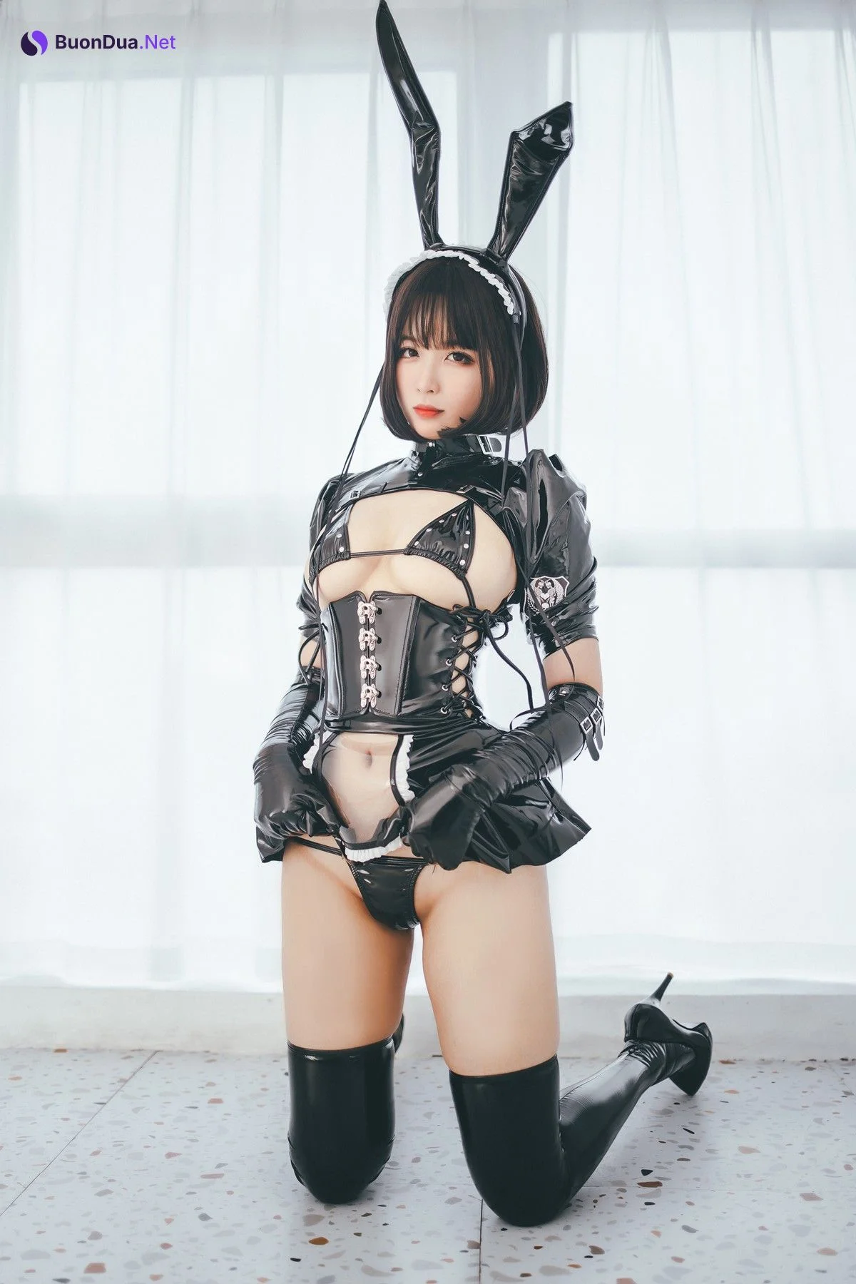 Cosplay 轩萧学姐 兔女郎女仆 - Photo 13