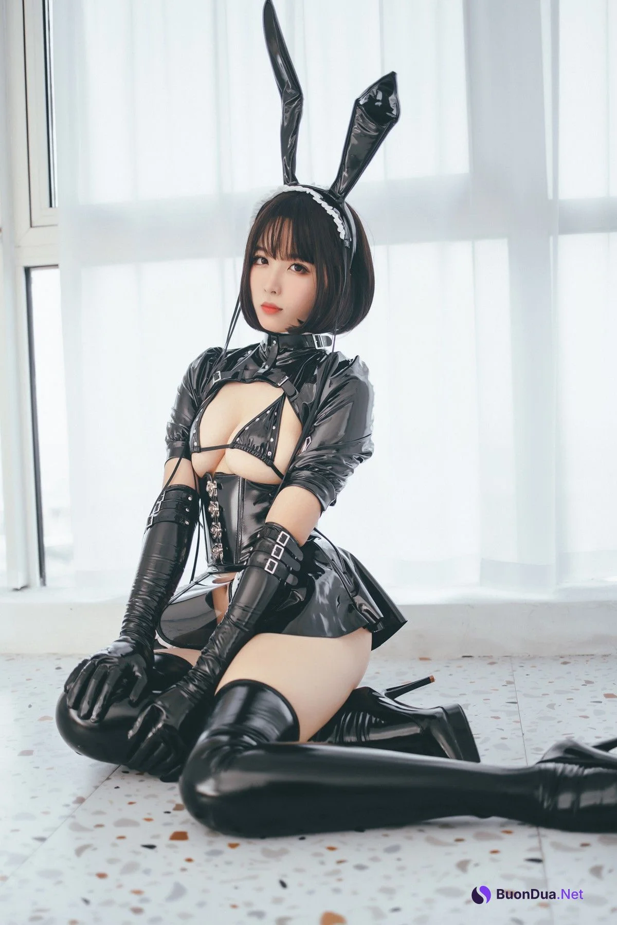Cosplay 轩萧学姐 兔女郎女仆 - Photo 14