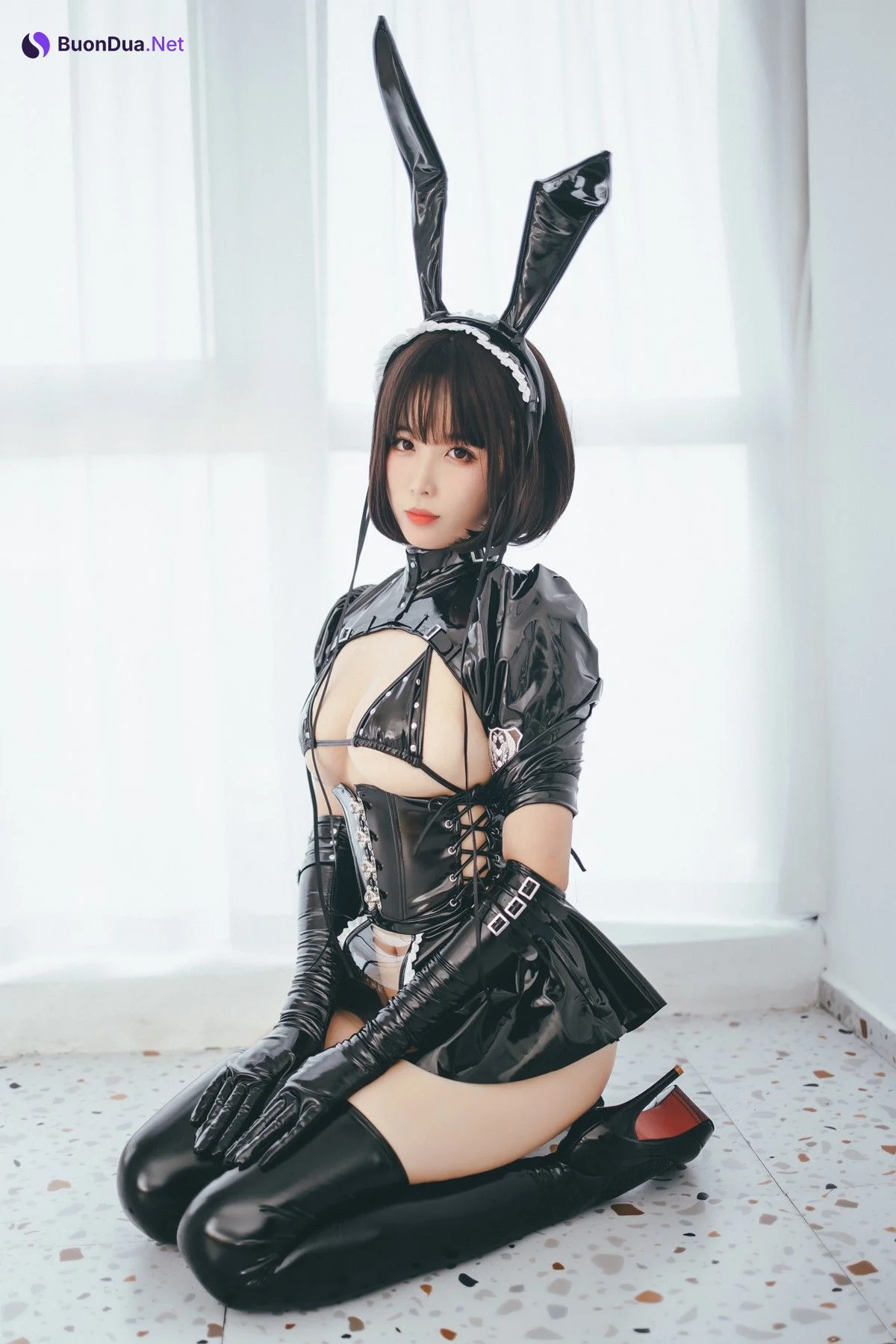 Cosplay 轩萧学姐 兔女郎女仆 - Photo 15