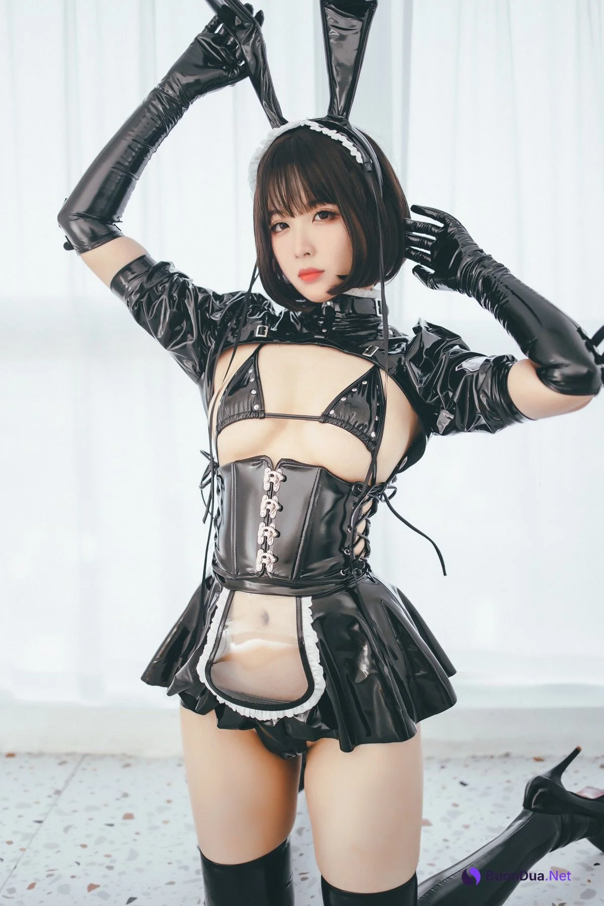 Cosplay 轩萧学姐 兔女郎女仆 - Photo 16