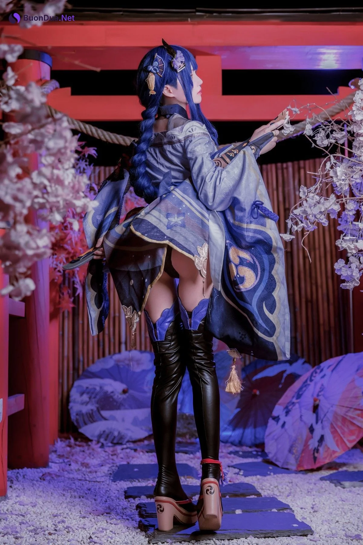 Cosplay 桜桃喵 雷电将军 - Photo 11