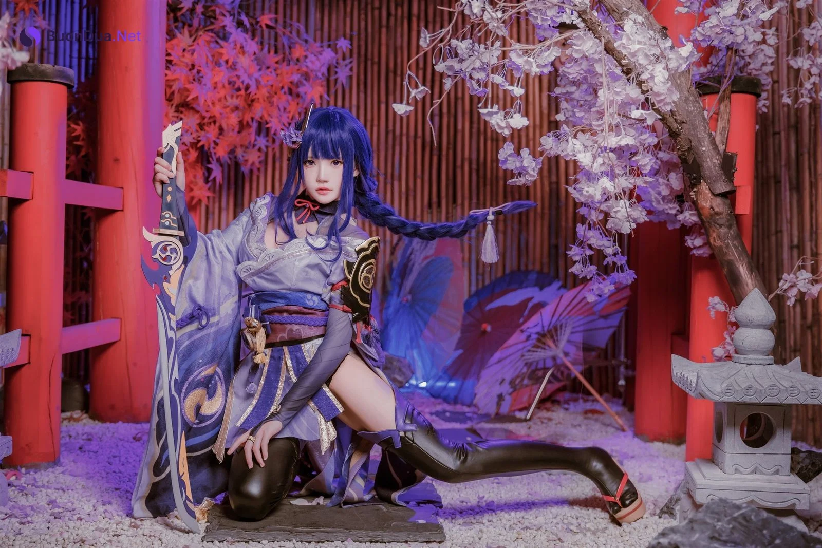 Cosplay 桜桃喵 雷电将军 - Photo 13