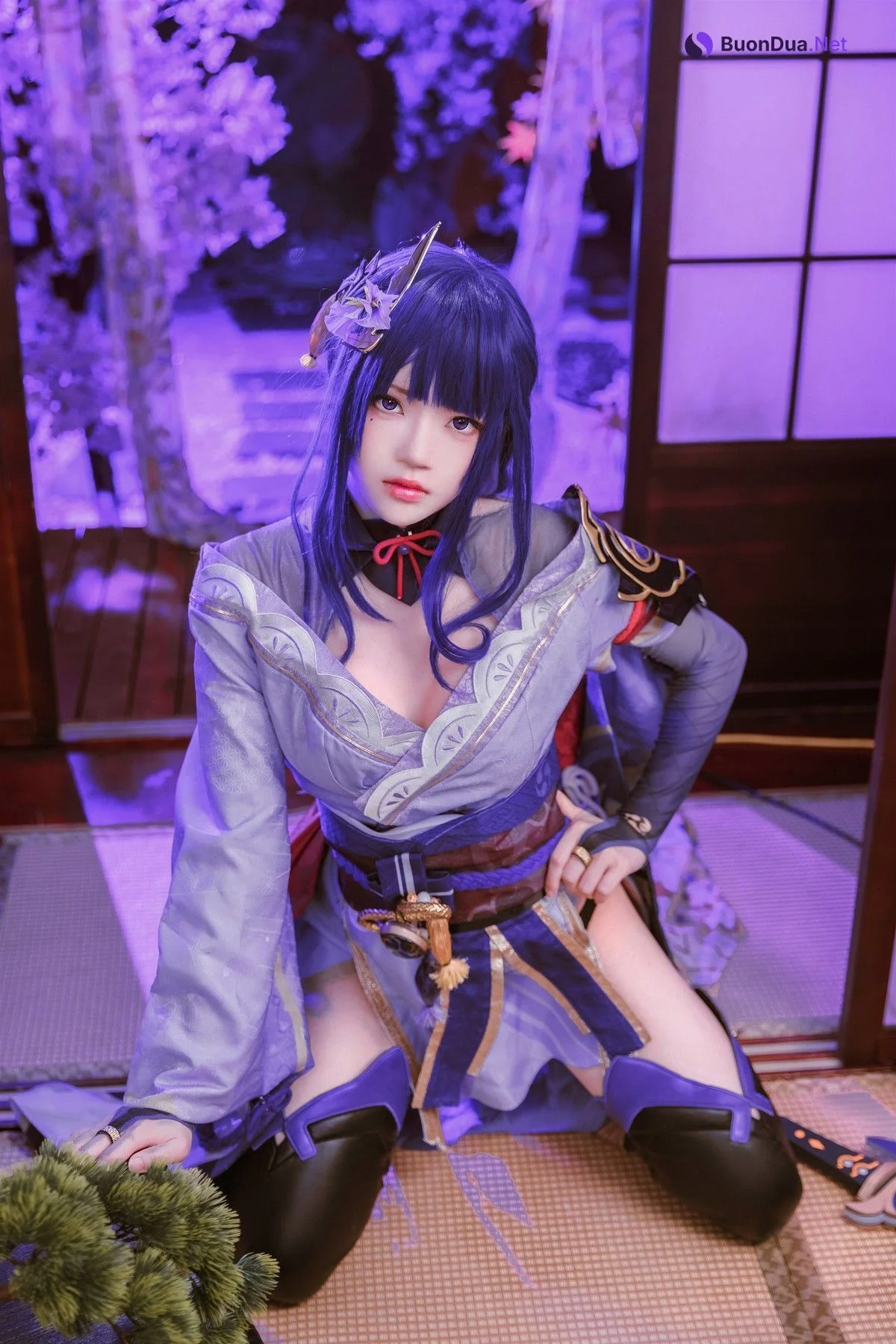 Cosplay 桜桃喵 雷电将军 - Photo 14