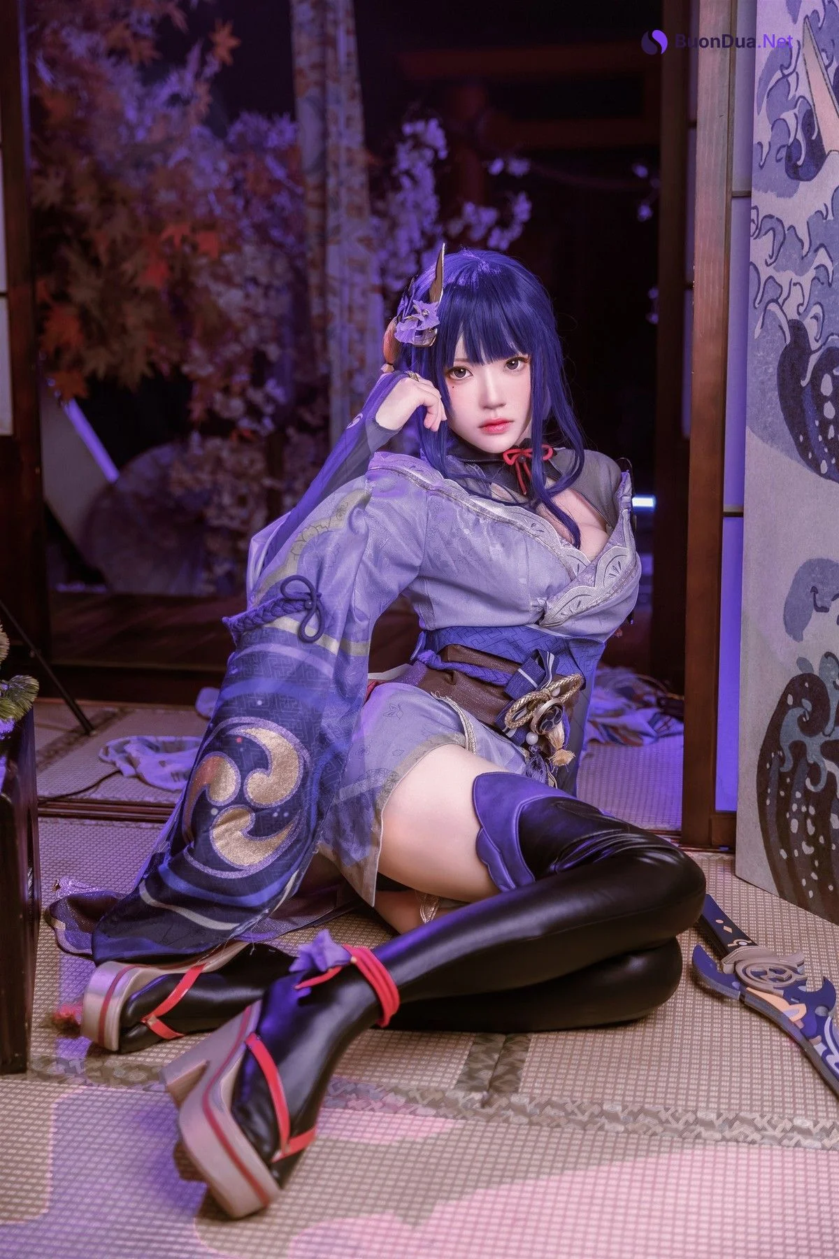 Cosplay 桜桃喵 雷电将军 - Photo 18