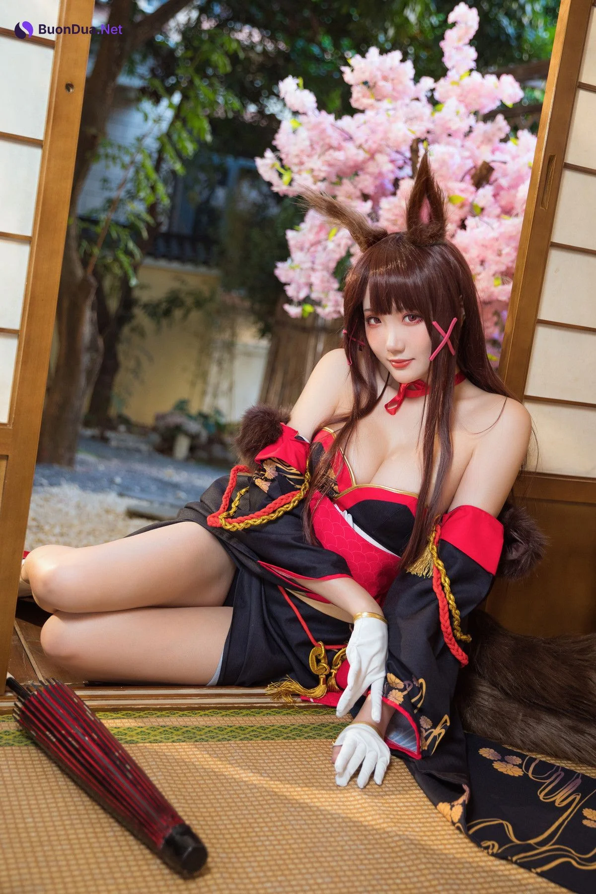 Cosplay 瓜希酱 赤城 Akagi - Photo 15