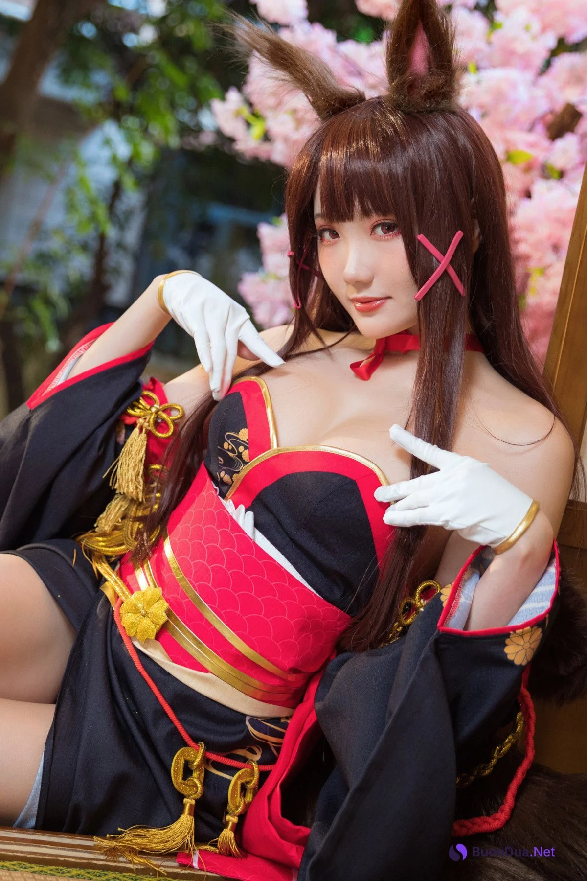 Cosplay 瓜希酱 赤城 Akagi - Photo 17
