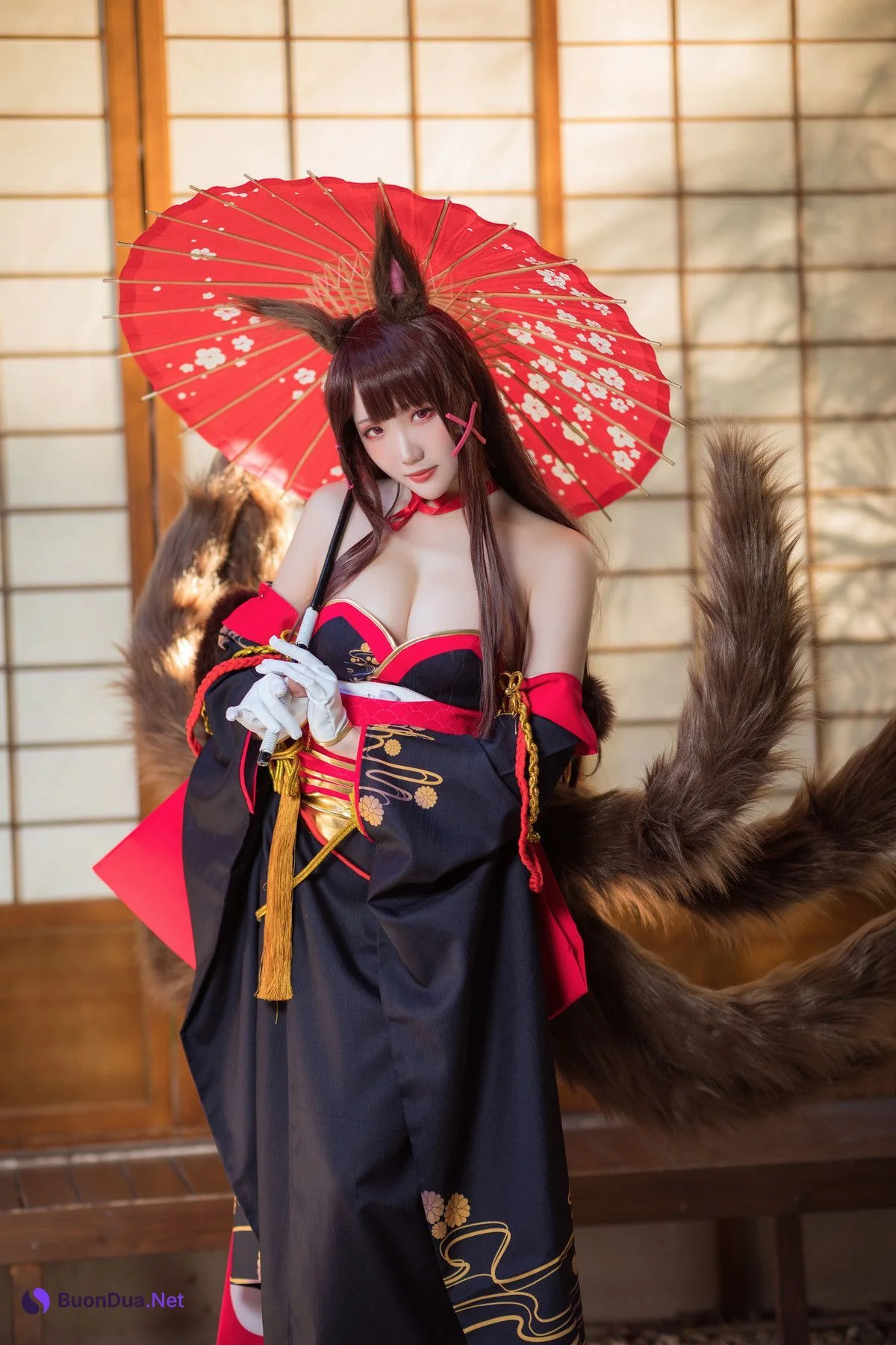 Cosplay 瓜希酱 赤城 Akagi - Photo 4