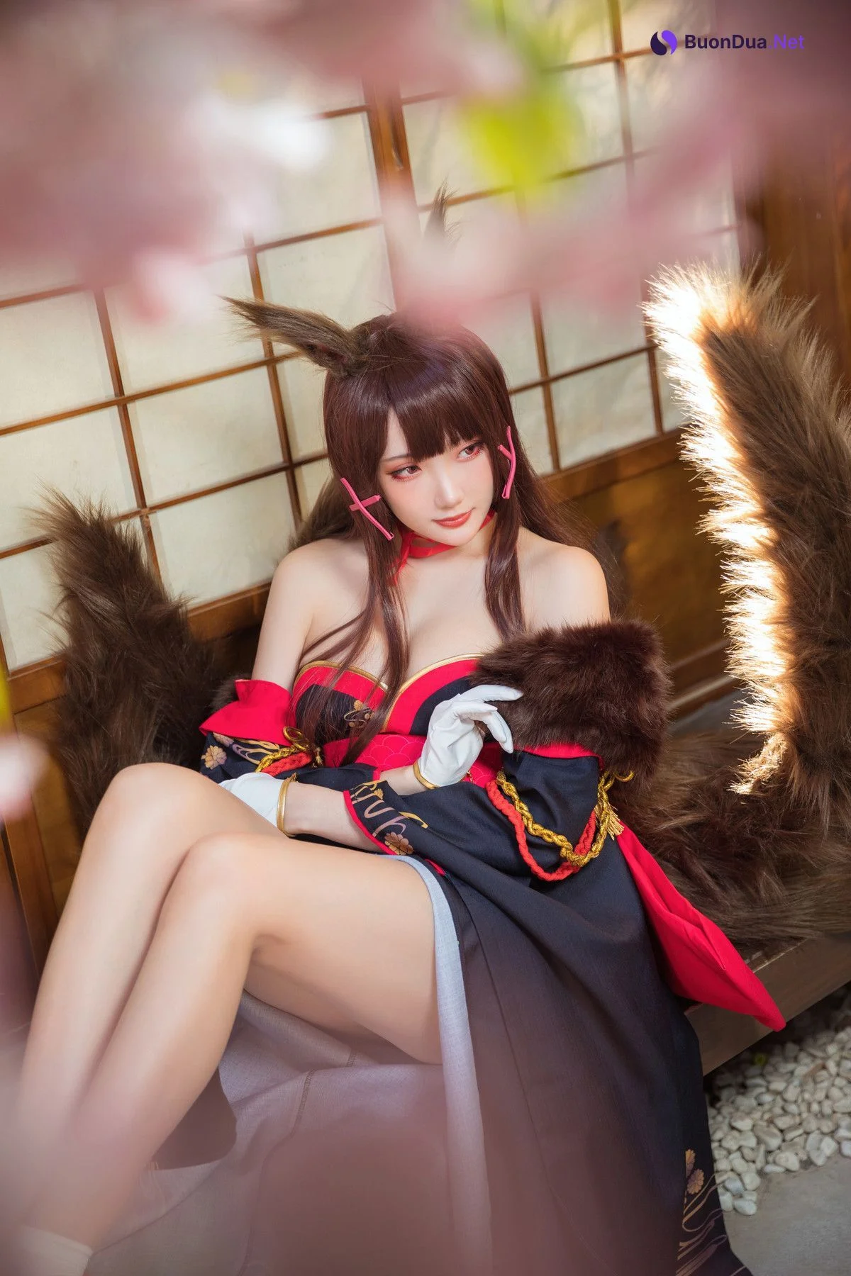 Cosplay 瓜希酱 赤城 Akagi - Photo 5