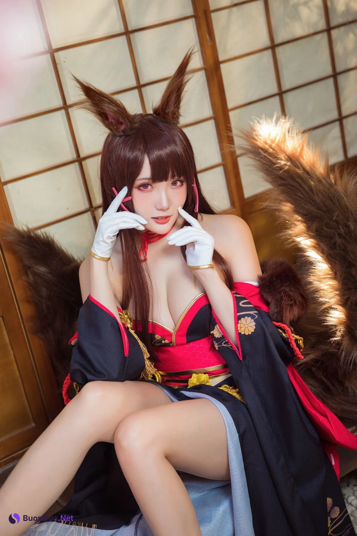 Cosplay 瓜希酱 赤城 Akagi - Photo 6