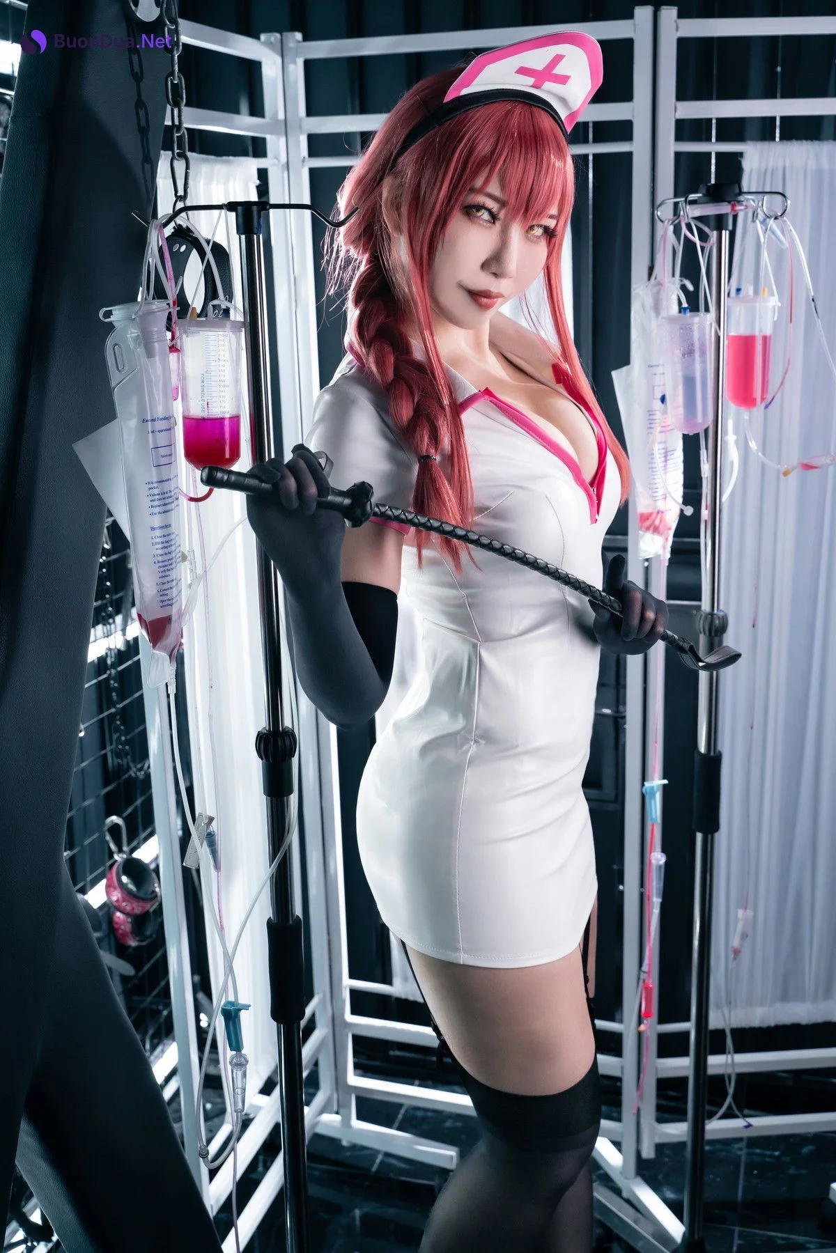 Cosplay 小琪Aki Dark Nurse - Photo 5