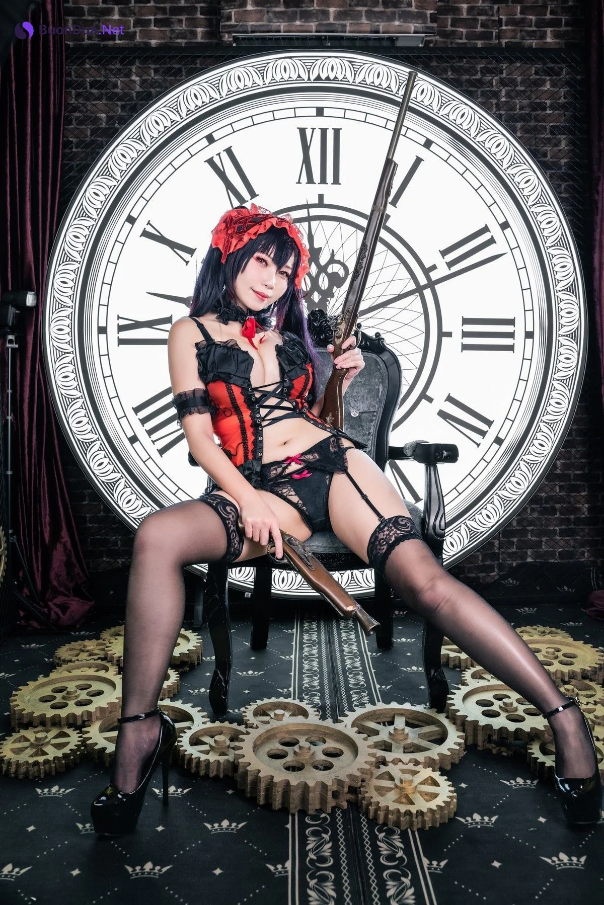 Cosplay 小琪Aki 时崎狂三 Kurumi Tokisaki - รูปภาพ 18