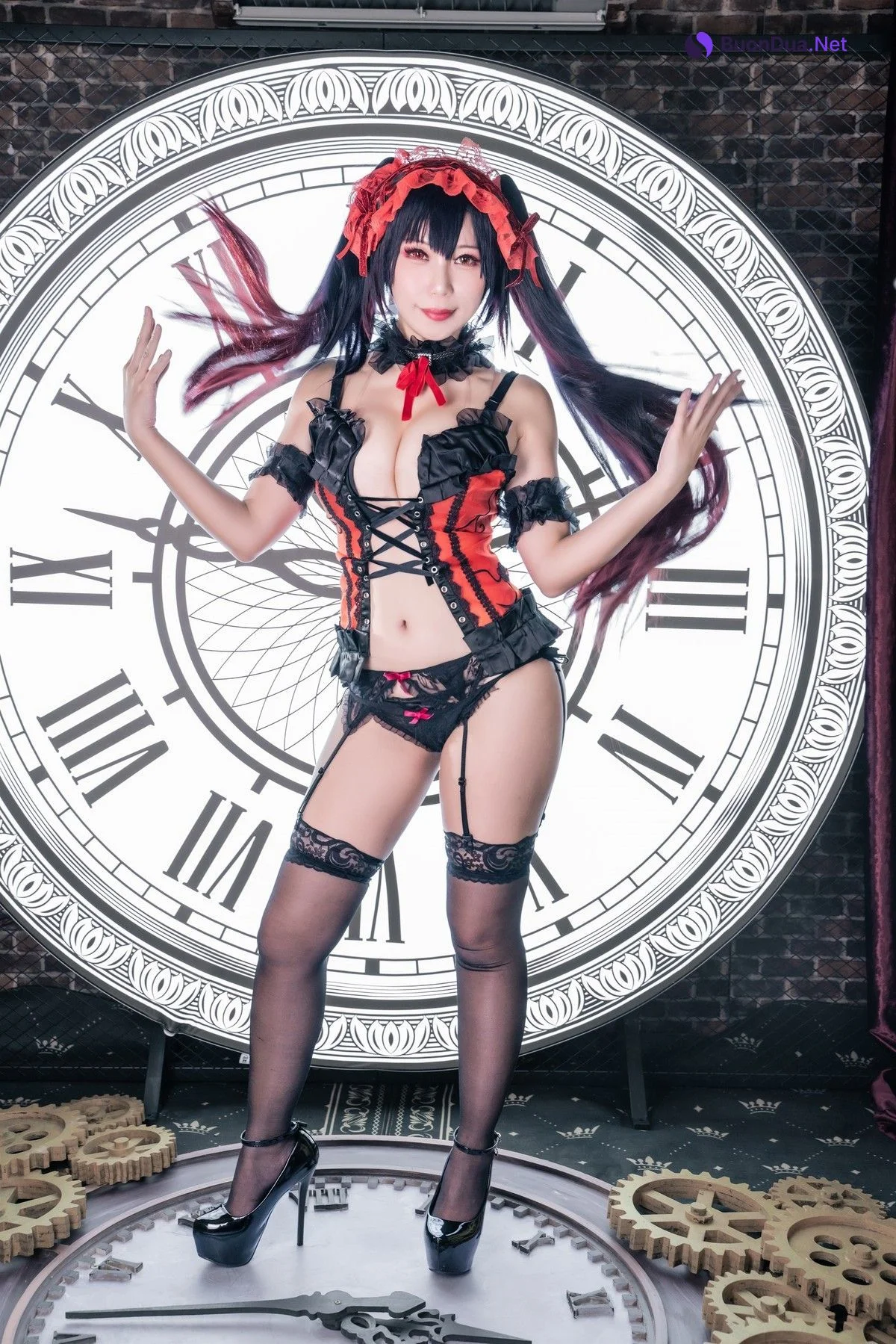 Cosplay 小琪Aki 时崎狂三 Kurumi Tokisaki - รูปภาพ 2