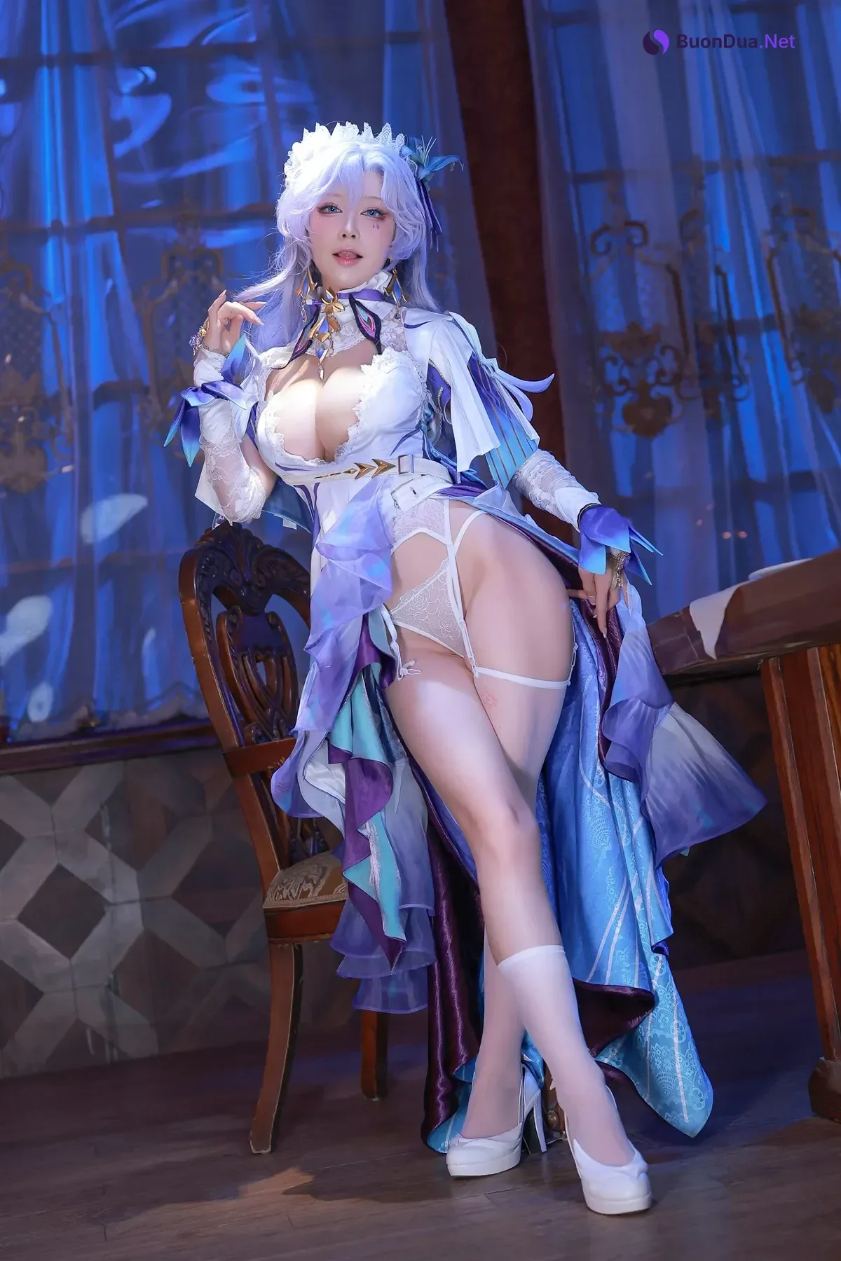 Cosplay 水淼Aqua – 鳴潮 カンタレラ Cantarella Set.01 - Photo 12
