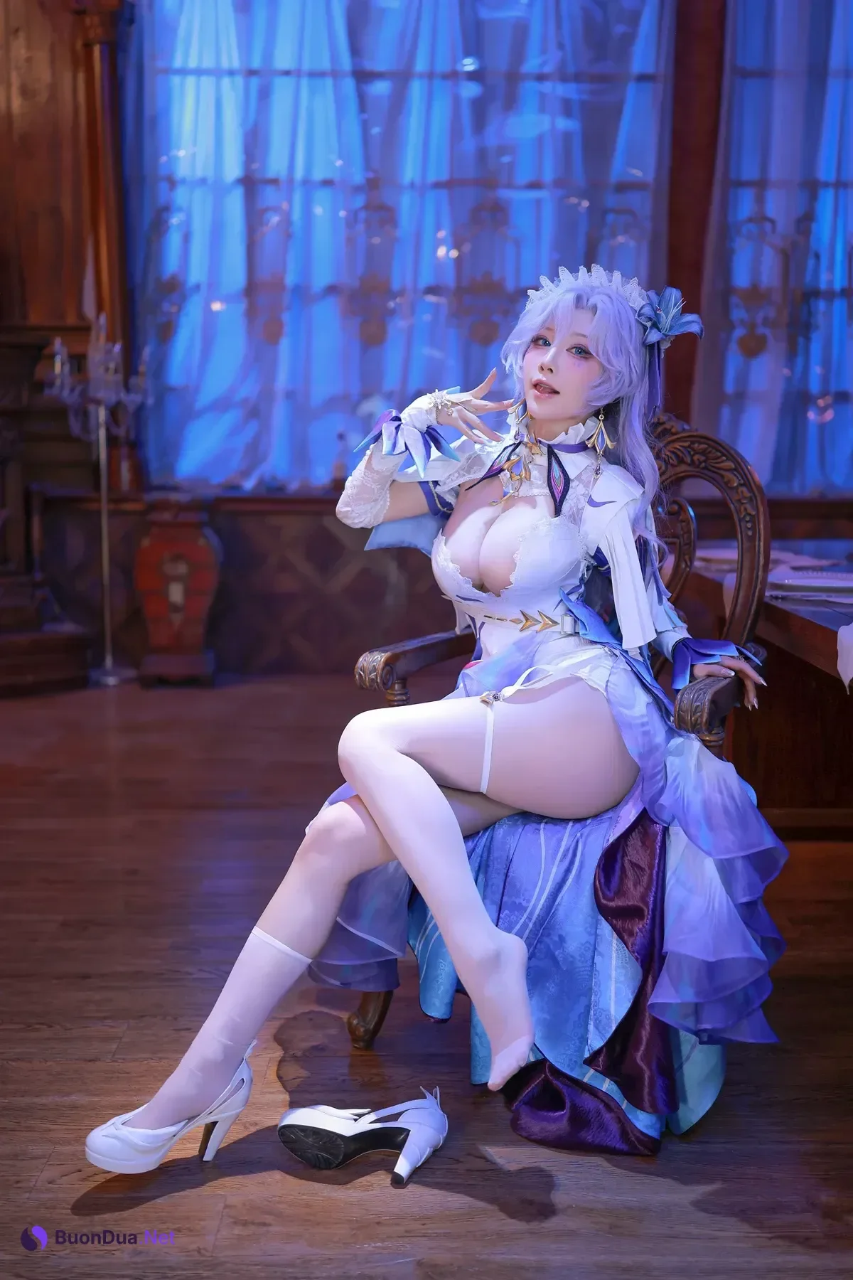 Cosplay 水淼Aqua – 鳴潮 カンタレラ Cantarella Set.01 - Photo 2
