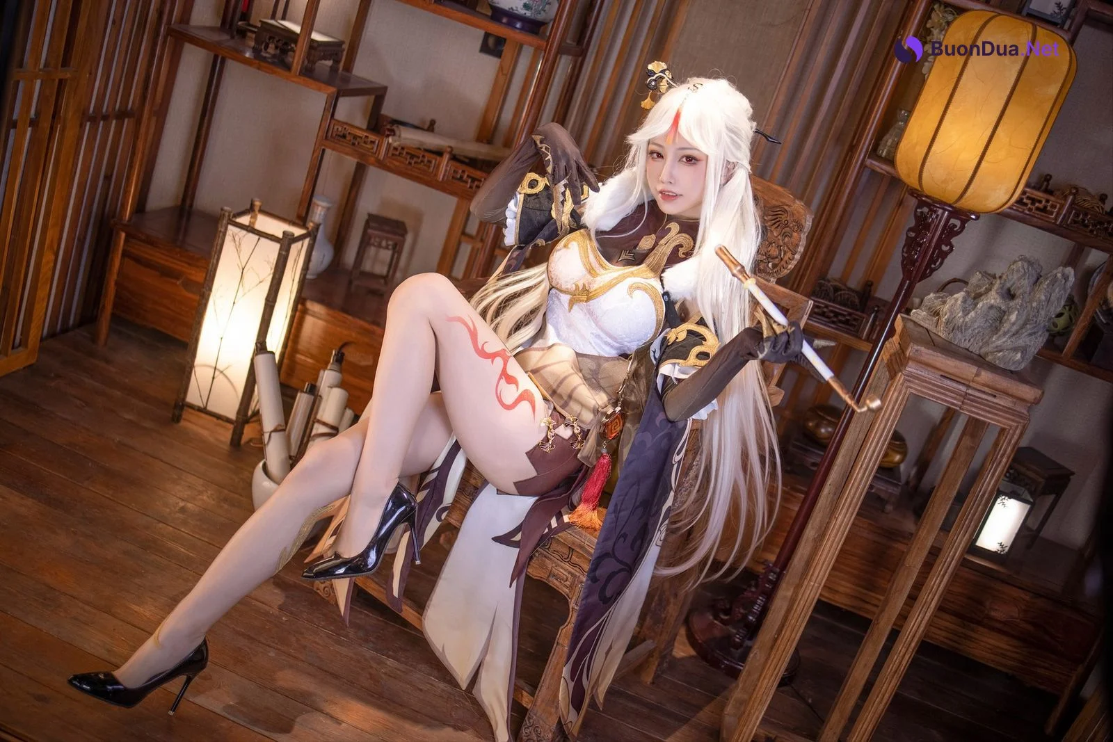 Cosplay 水淼Aqua 凝光原造型 - Photo 10