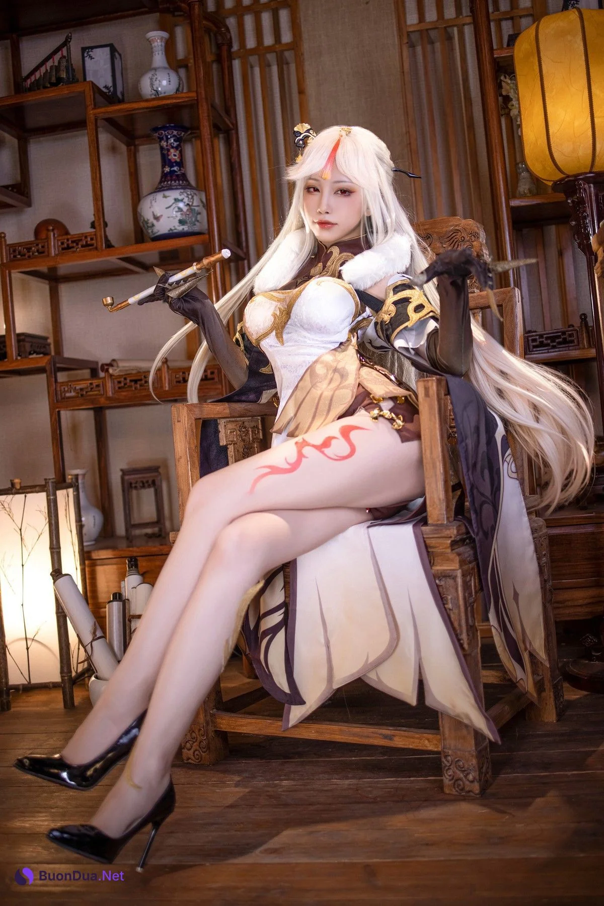 Cosplay 水淼Aqua 凝光原造型 - Photo 9