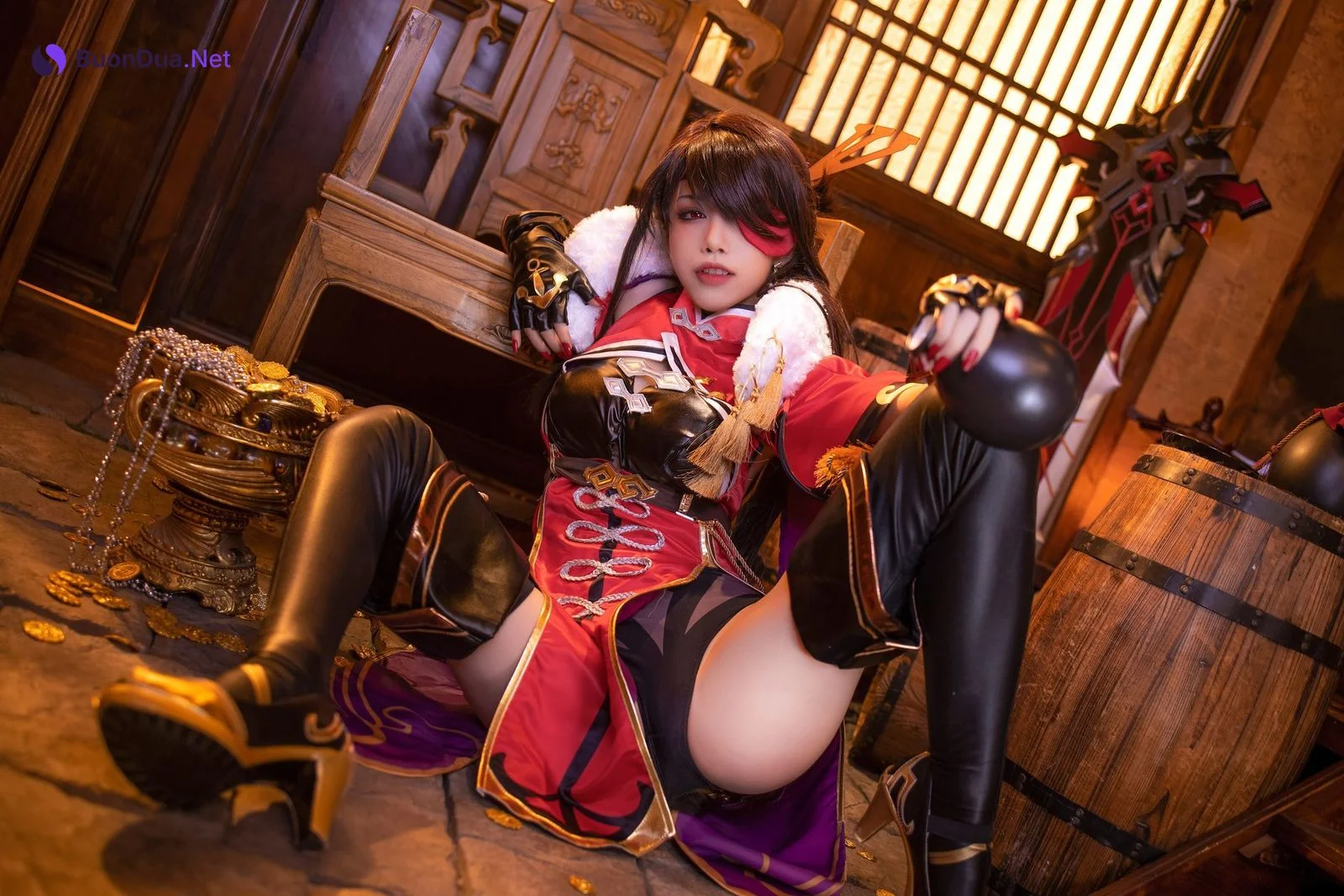 Cosplay 水淼Aqua 北斗原造型 - Photo 12