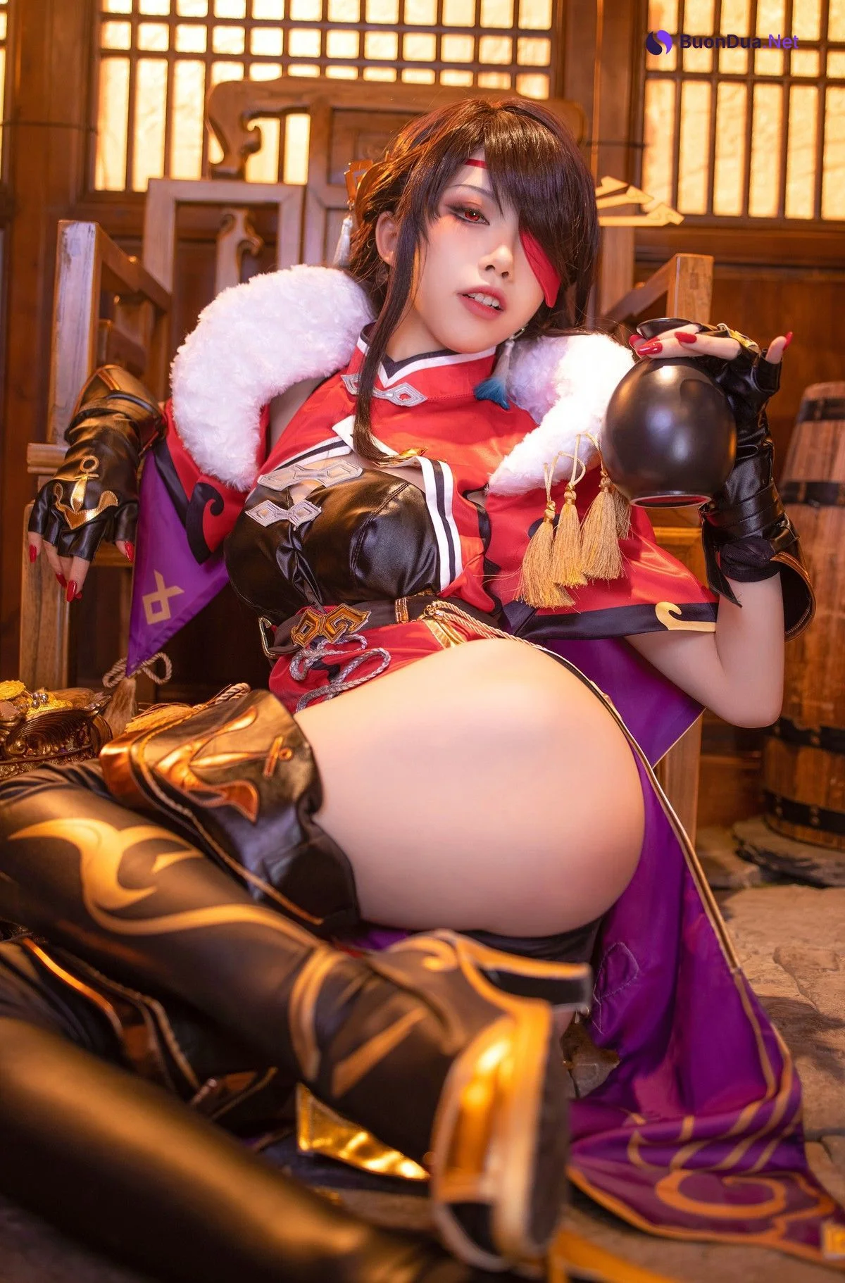 Cosplay 水淼Aqua 北斗原造型 - Photo 13