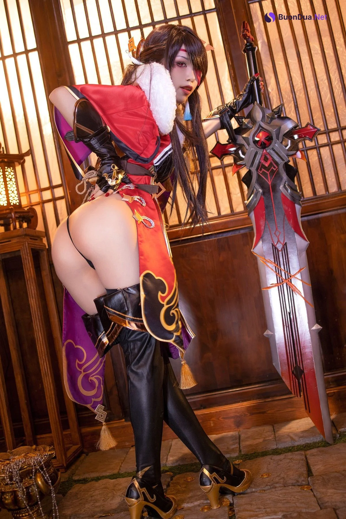 Cosplay 水淼Aqua 北斗原造型 - Photo 16