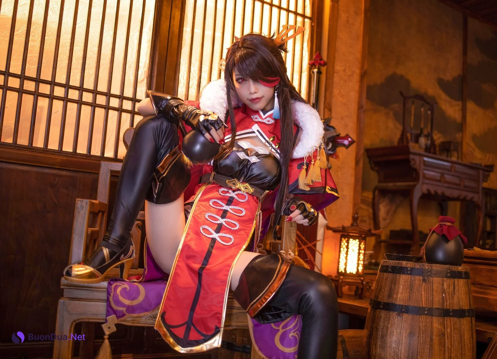 Cosplay 水淼Aqua 北斗原造型 - Photo 4